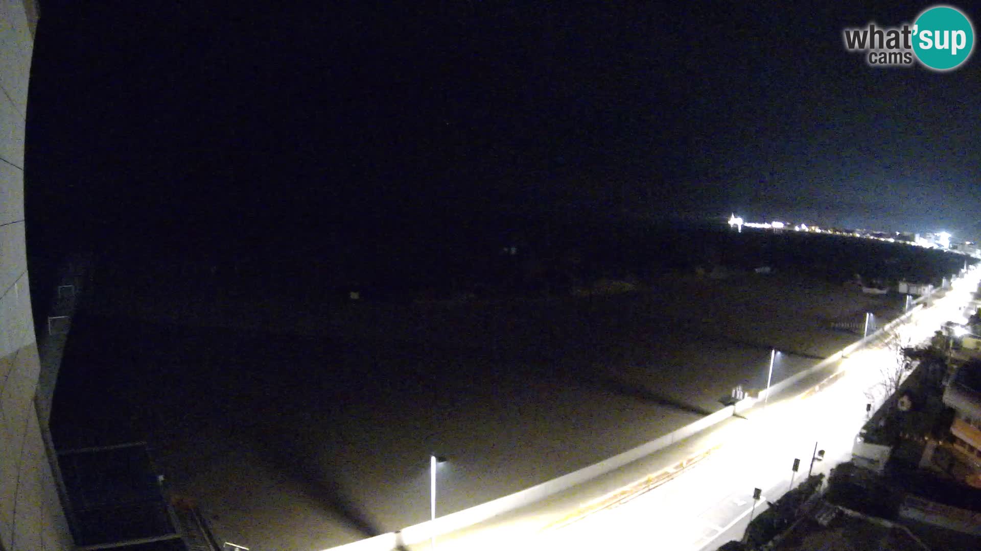 Hotel Panoramic v živo Caorle plaža Levante spletna kamera – Italija