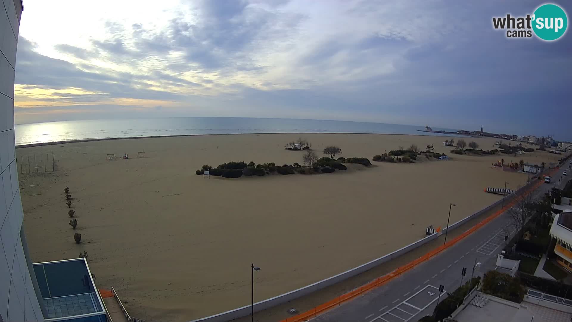 Hotel Panoramic en vivo Caorle playa Levante webcam – Italia