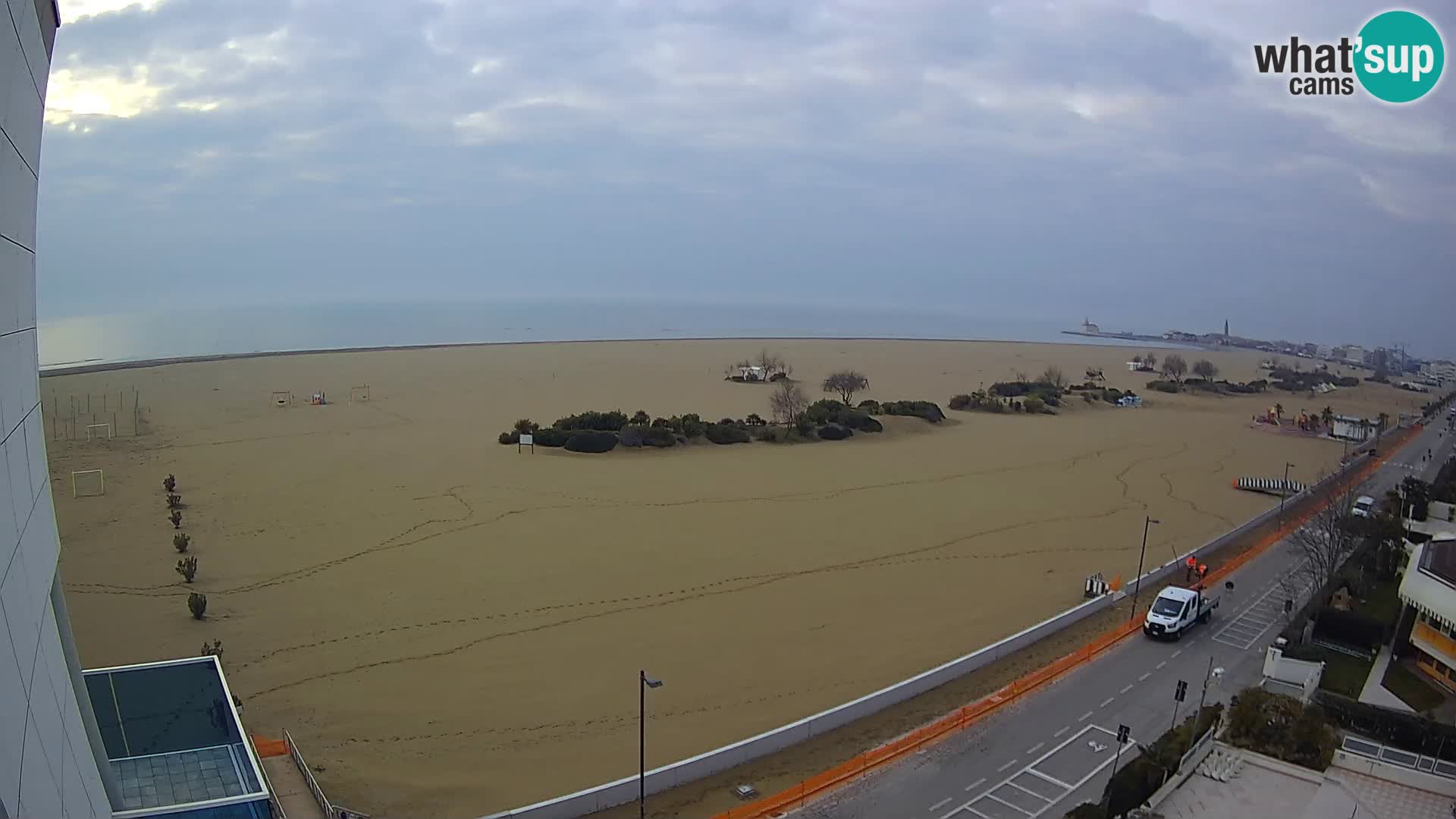 Hotel Panoramic u živo Caorle plaža Levante web kamera – Italija