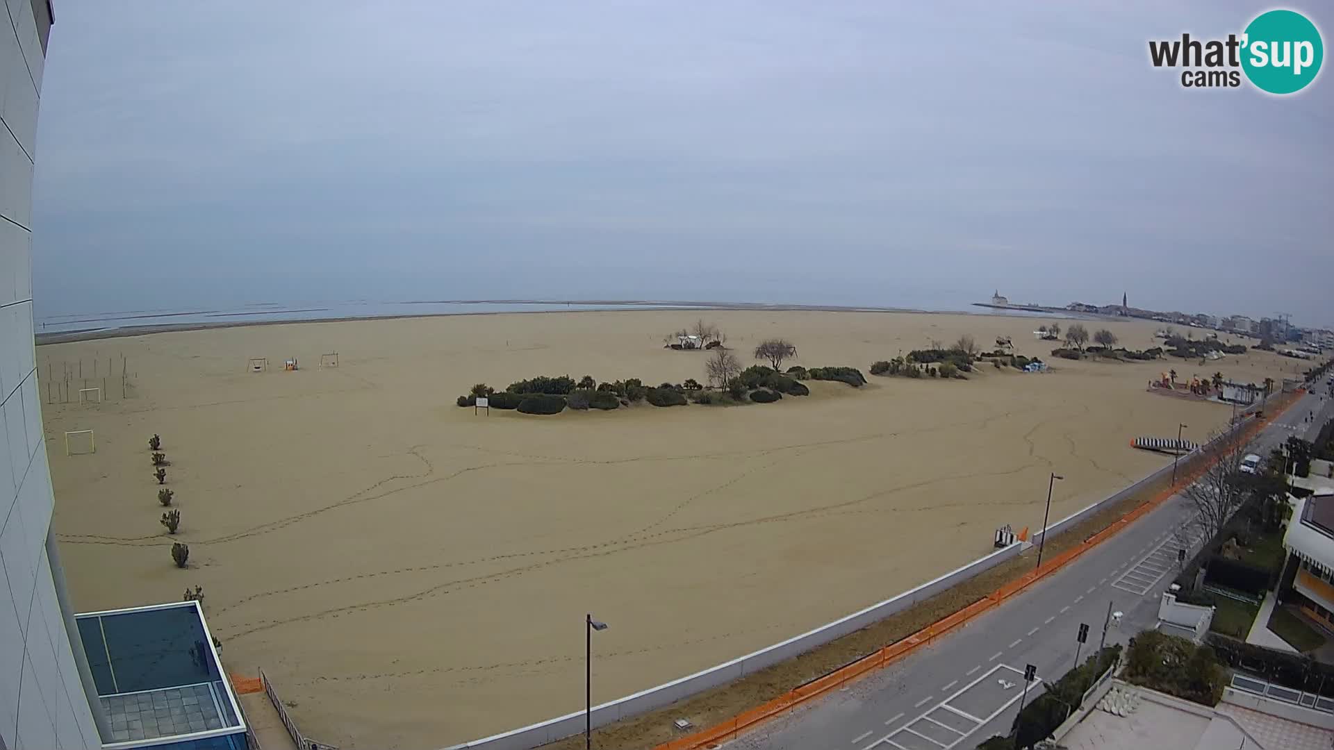 Hotel Panoramic u živo Caorle plaža Levante web kamera – Italija