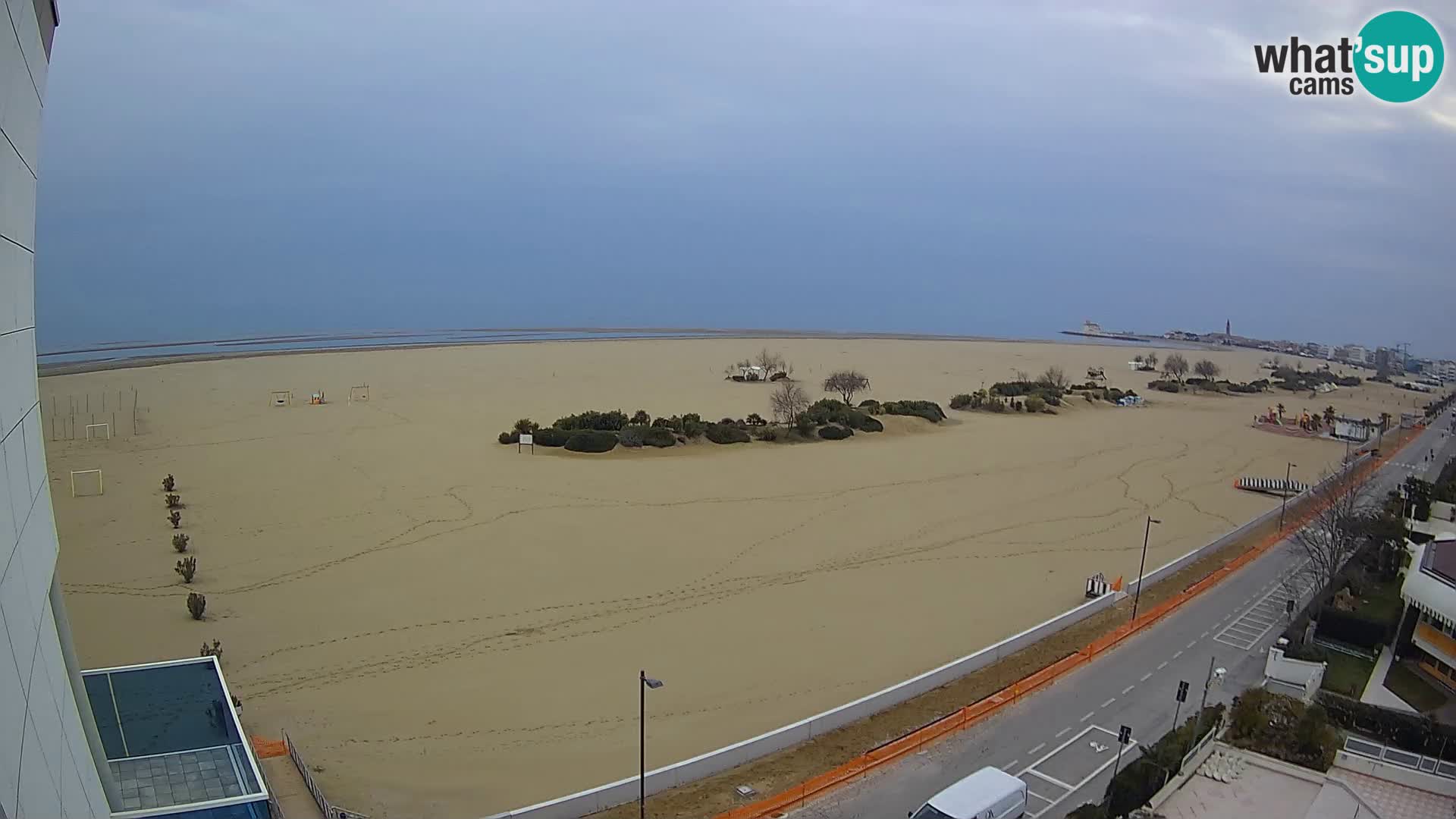 Hotel Panoramic en vivo Caorle playa Levante webcam – Italia