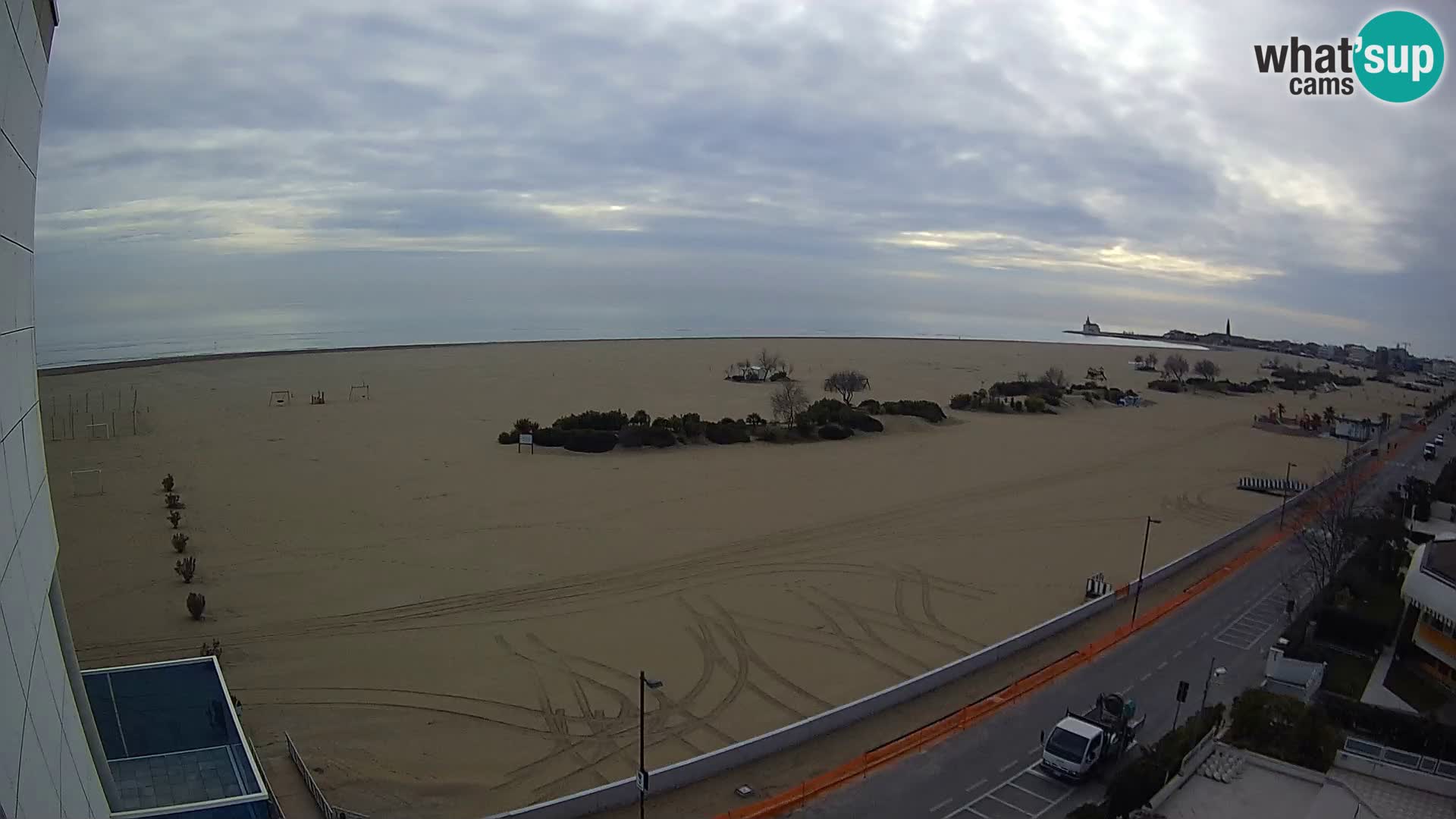 Hotel Panoramic u živo Caorle plaža Levante web kamera – Italija