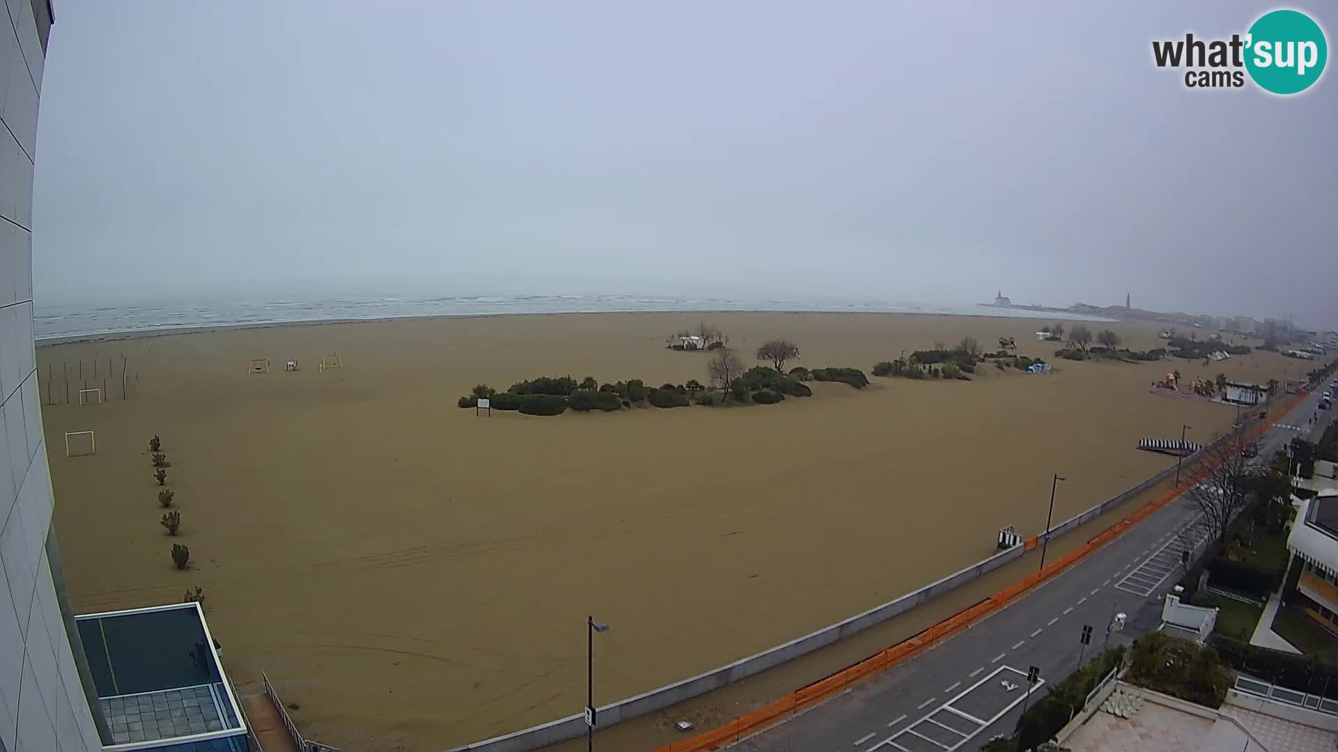 Hotel Panoramic u živo Caorle plaža Levante web kamera – Italija