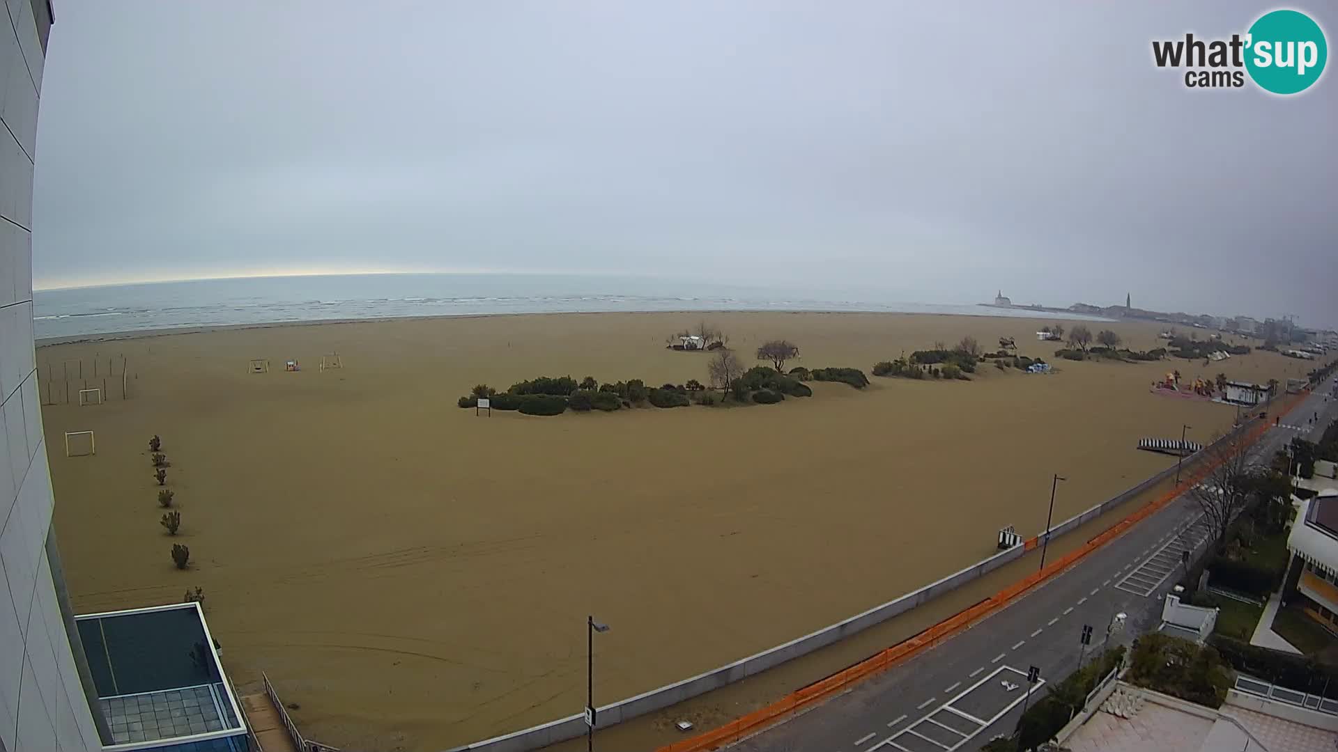 Hotel Panoramic u živo Caorle plaža Levante web kamera – Italija