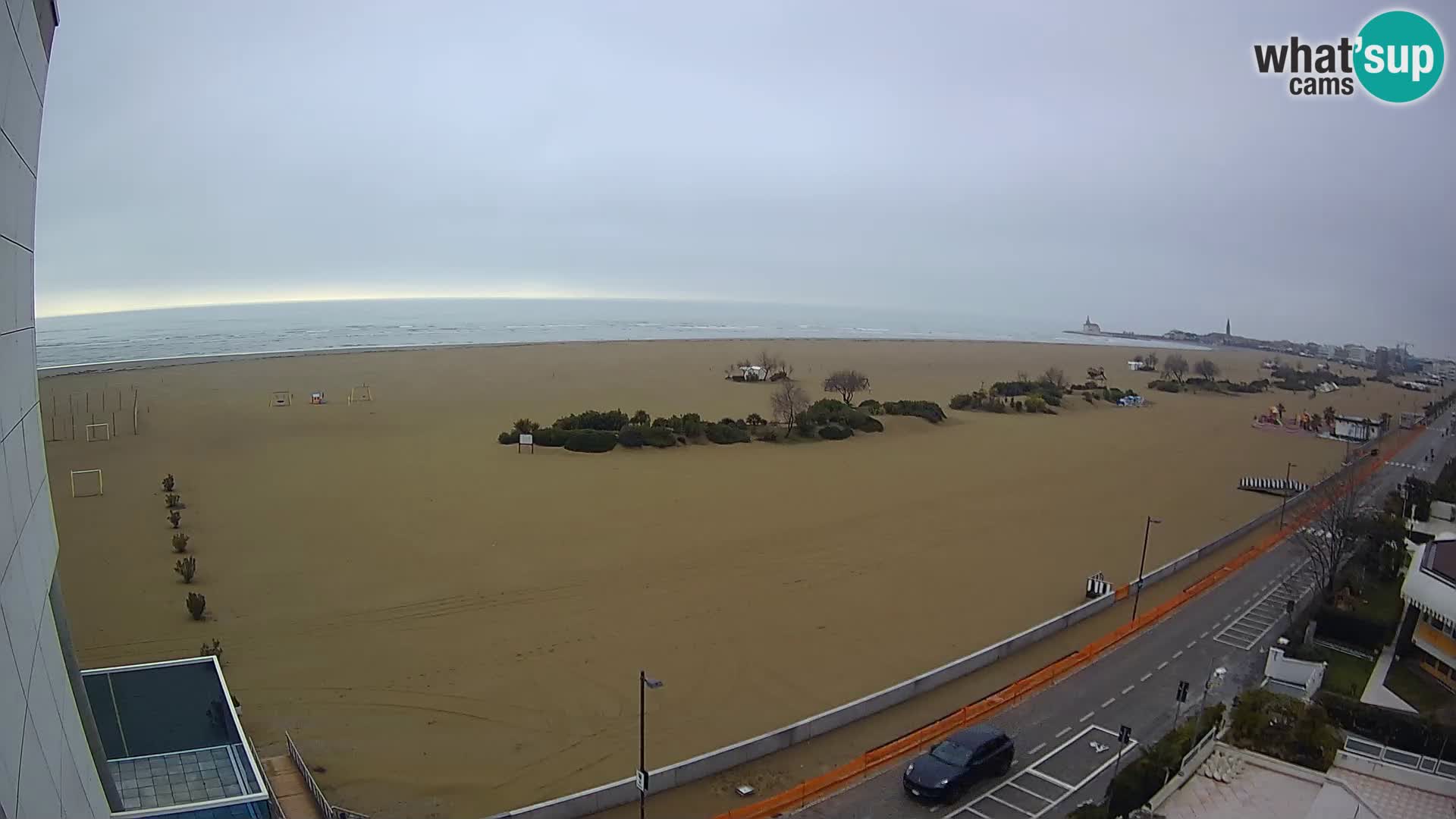 Hotel Panoramic u živo Caorle plaža Levante web kamera – Italija