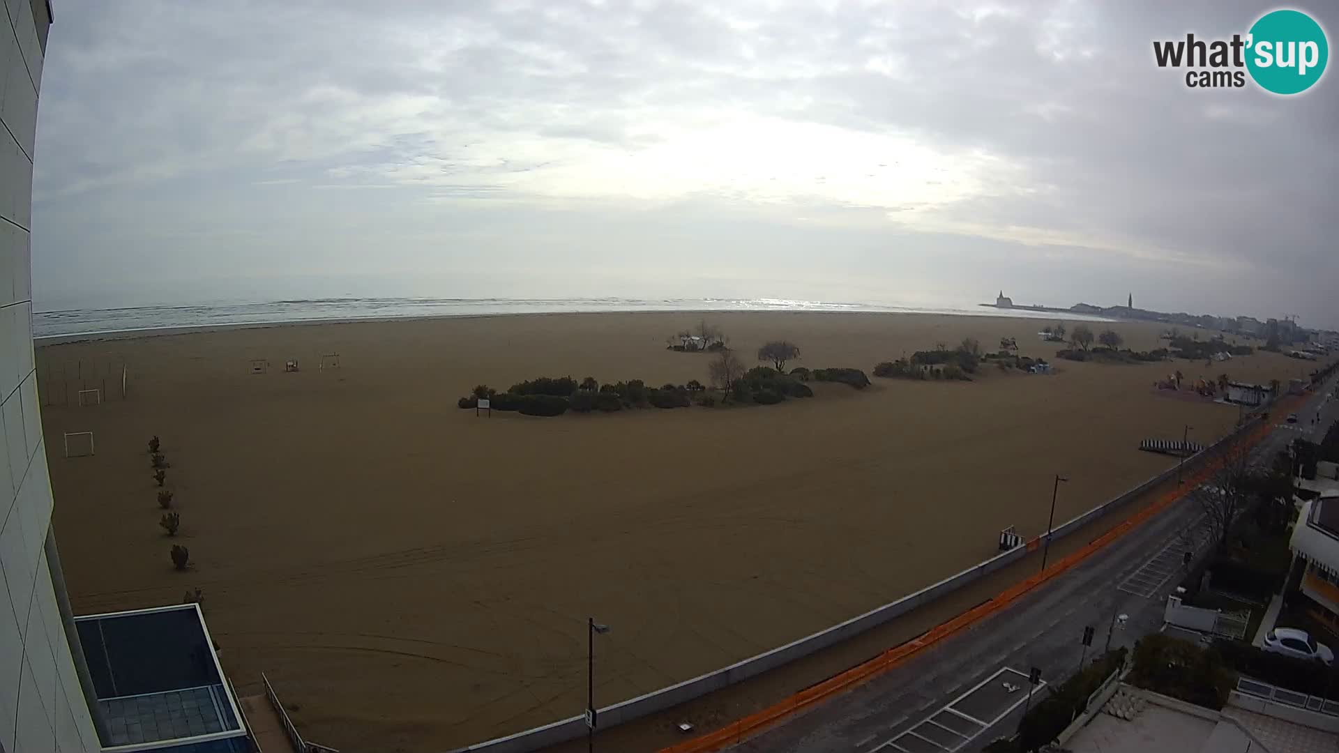 Hotel Panoramic u živo Caorle plaža Levante web kamera – Italija