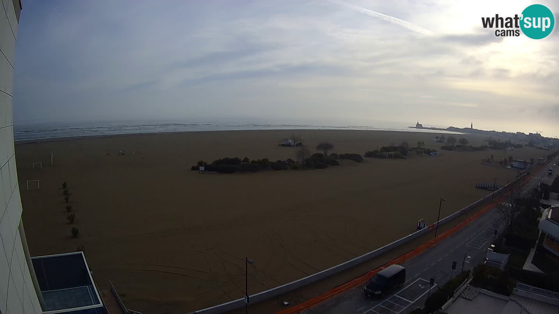 Hotel Panoramic u živo Caorle plaža Levante web kamera – Italija