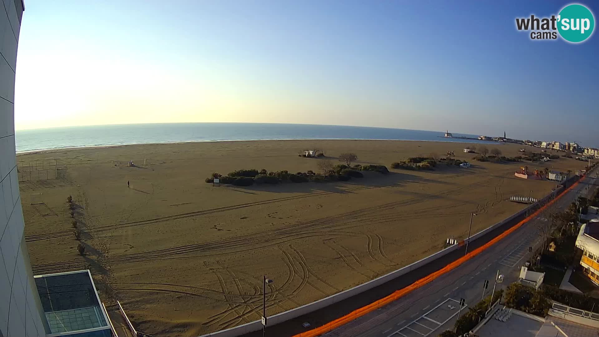 Hotel Panoramic en vivo Caorle playa Levante webcam – Italia