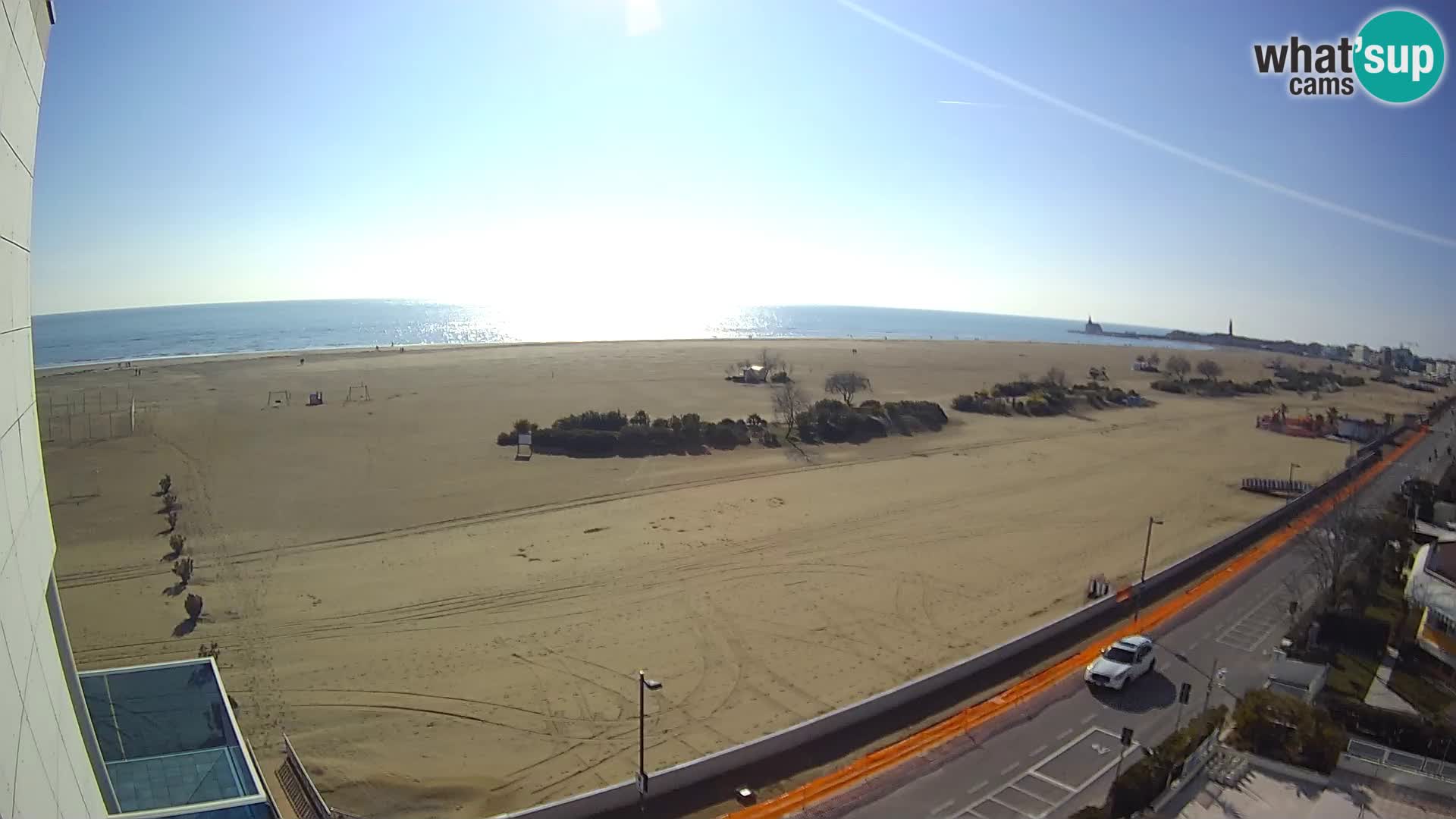 Hotel Panoramic en vivo Caorle playa Levante webcam – Italia