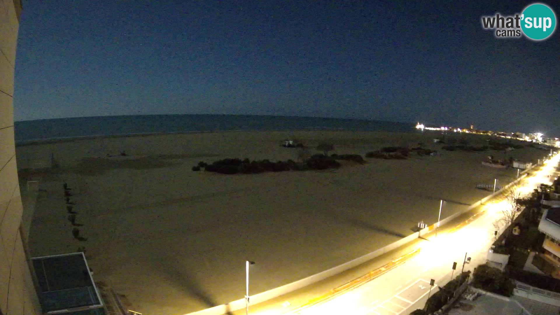 Hotel Panoramic v živo Caorle plaža Levante spletna kamera – Italija