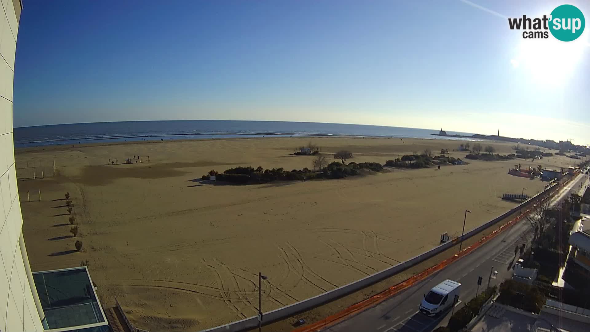 Hotel Panoramic en vivo Caorle playa Levante webcam – Italia