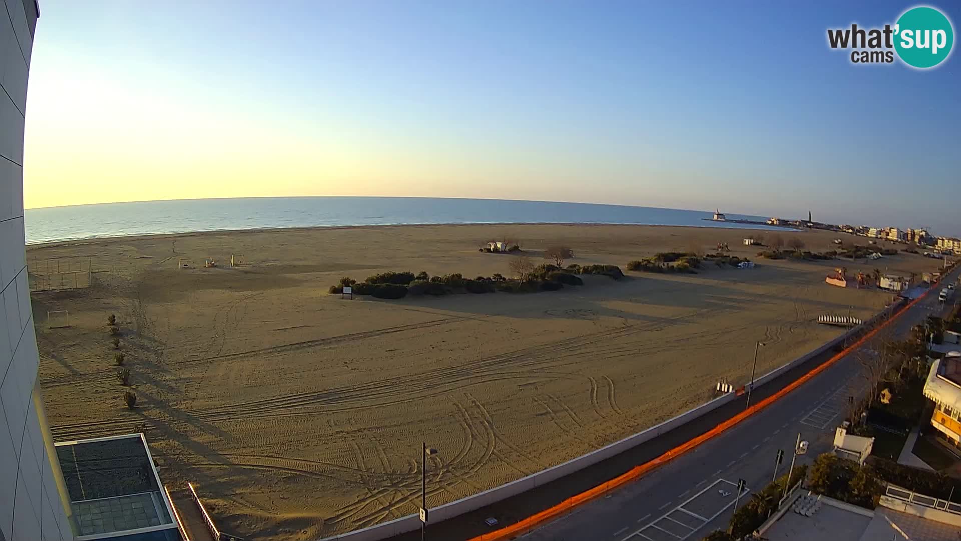 Hotel Panoramic en vivo Caorle playa Levante webcam – Italia