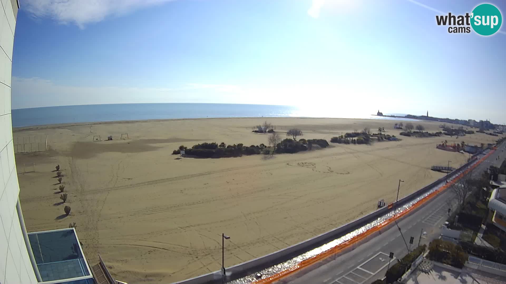 Hotel Panoramic en vivo Caorle playa Levante webcam – Italia