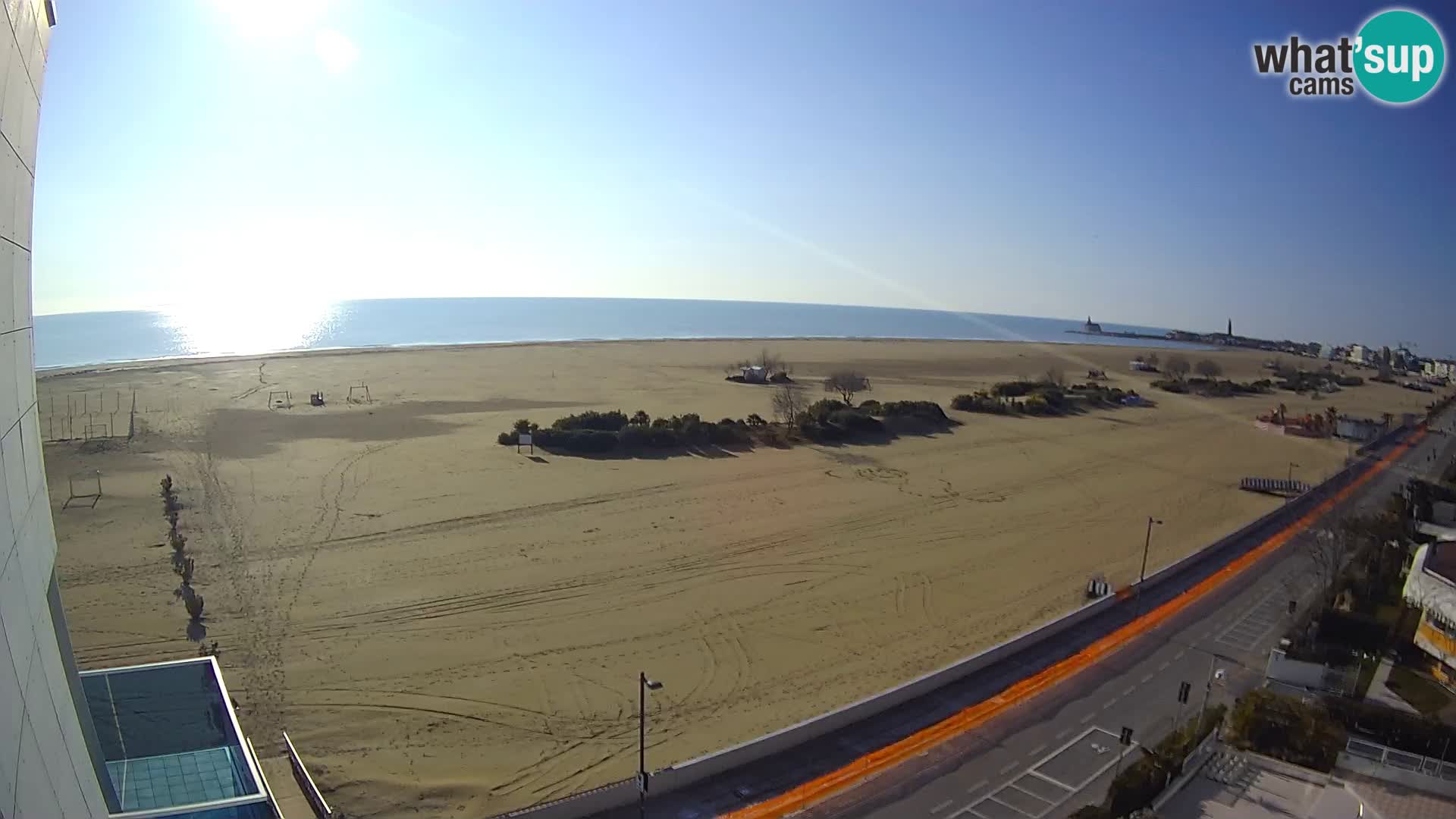 Hotel Panoramic en vivo Caorle playa Levante webcam – Italia