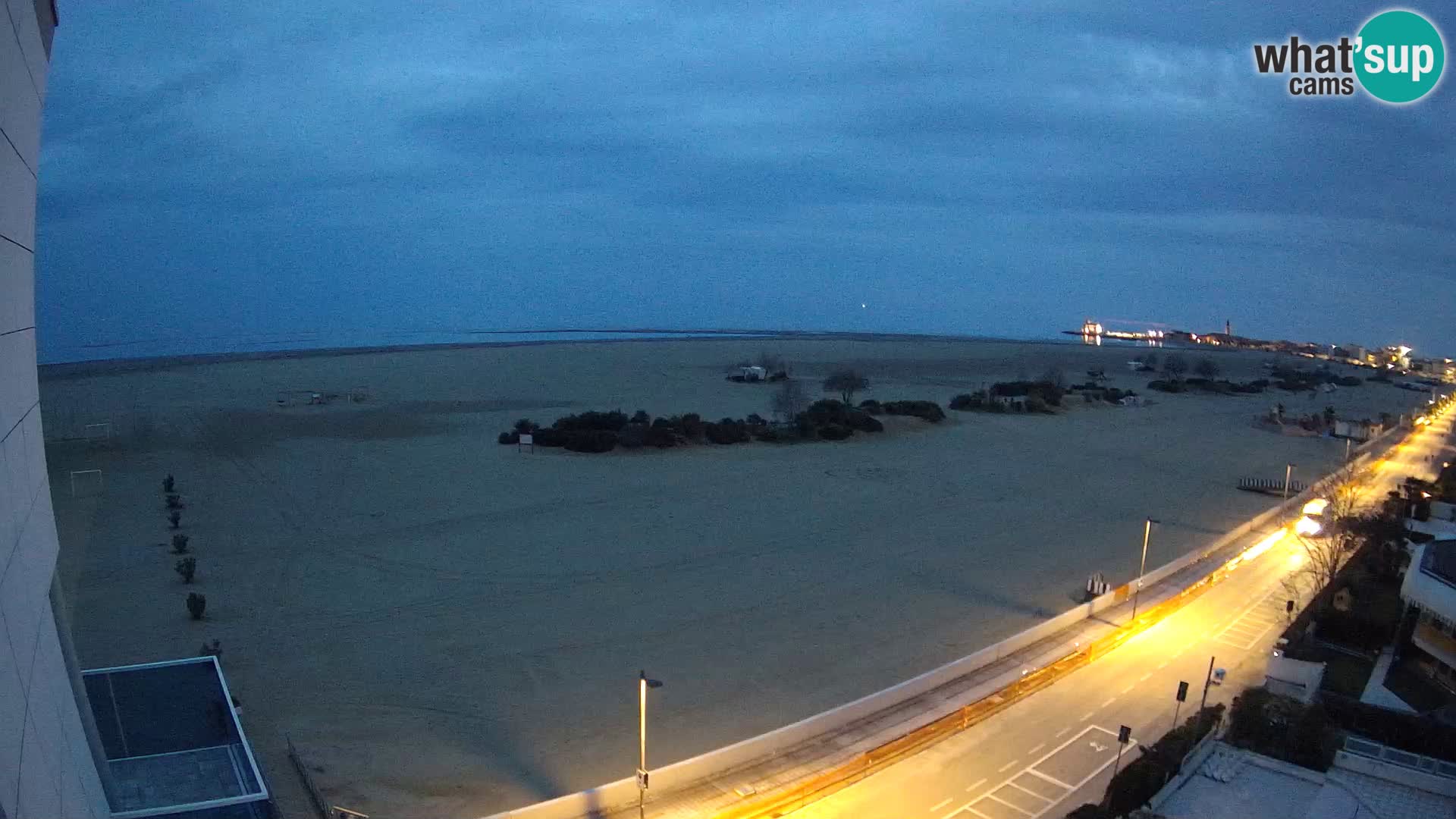 Hotel Panoramic dal vivo Caorle spiaggia Levante webcam
