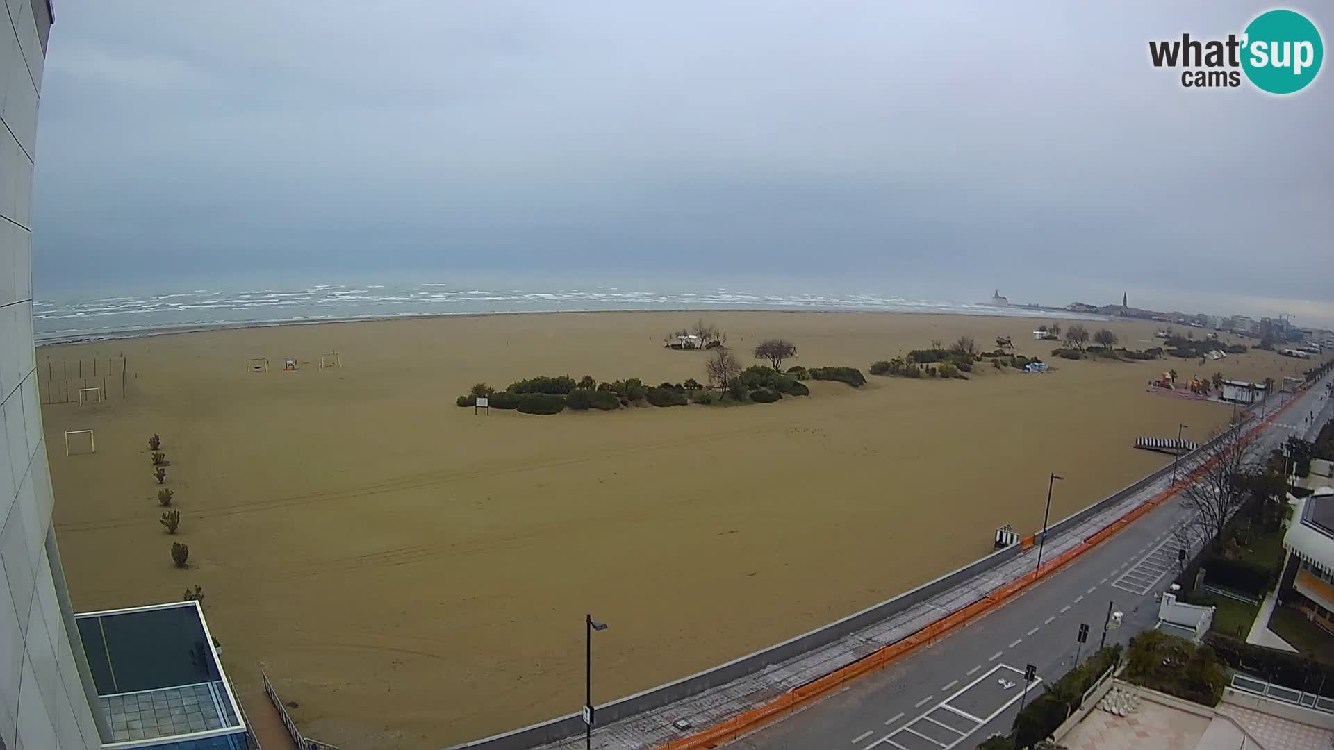 Hotel Panoramic u živo Caorle plaža Levante web kamera – Italija