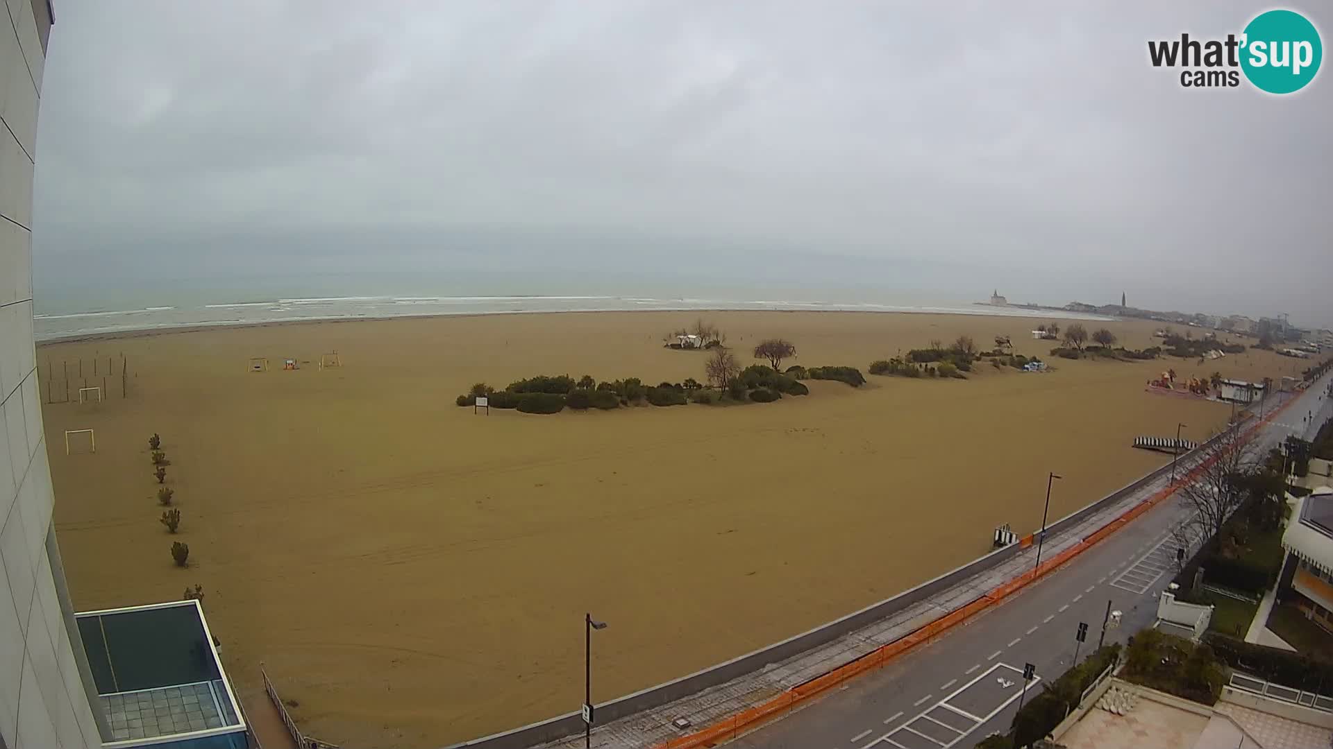 Hotel Panoramic u živo Caorle plaža Levante web kamera – Italija