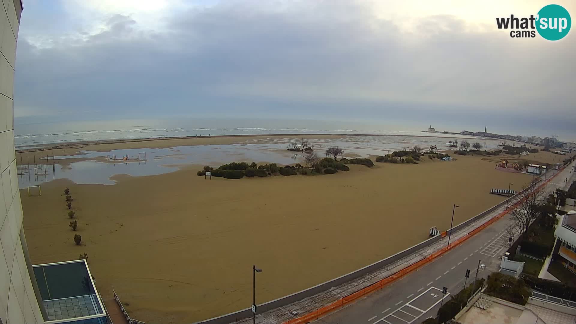 Hotel Panoramic u živo Caorle plaža Levante web kamera – Italija