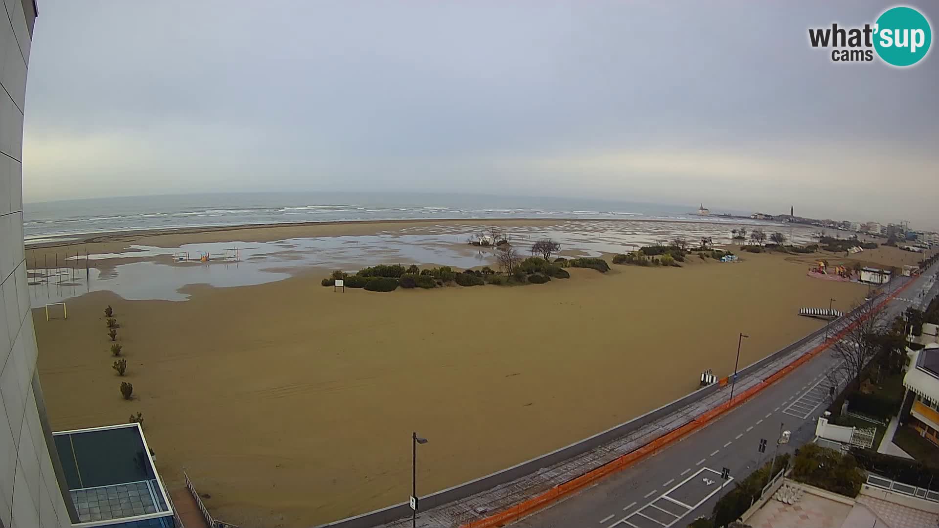 Hotel Panoramic u živo Caorle plaža Levante web kamera – Italija