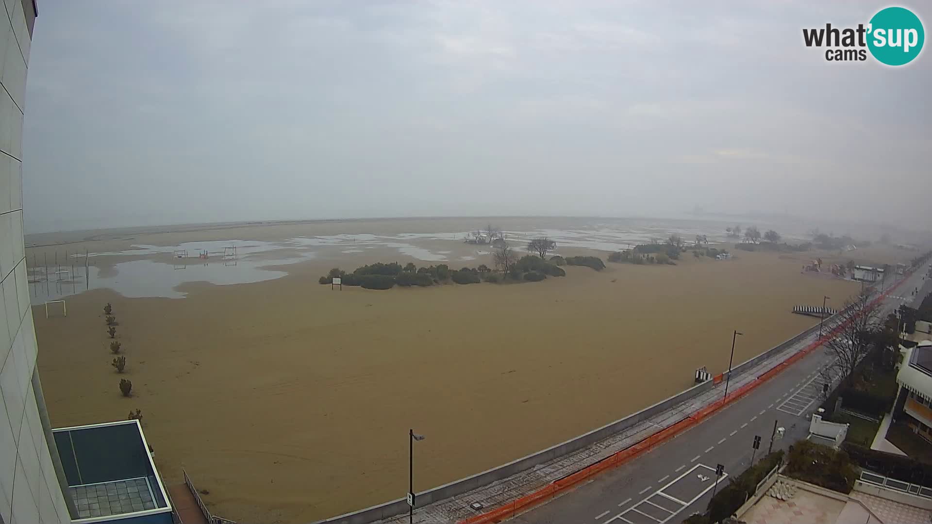 Hotel Panoramic v živo Caorle plaža Levante spletna kamera – Italija