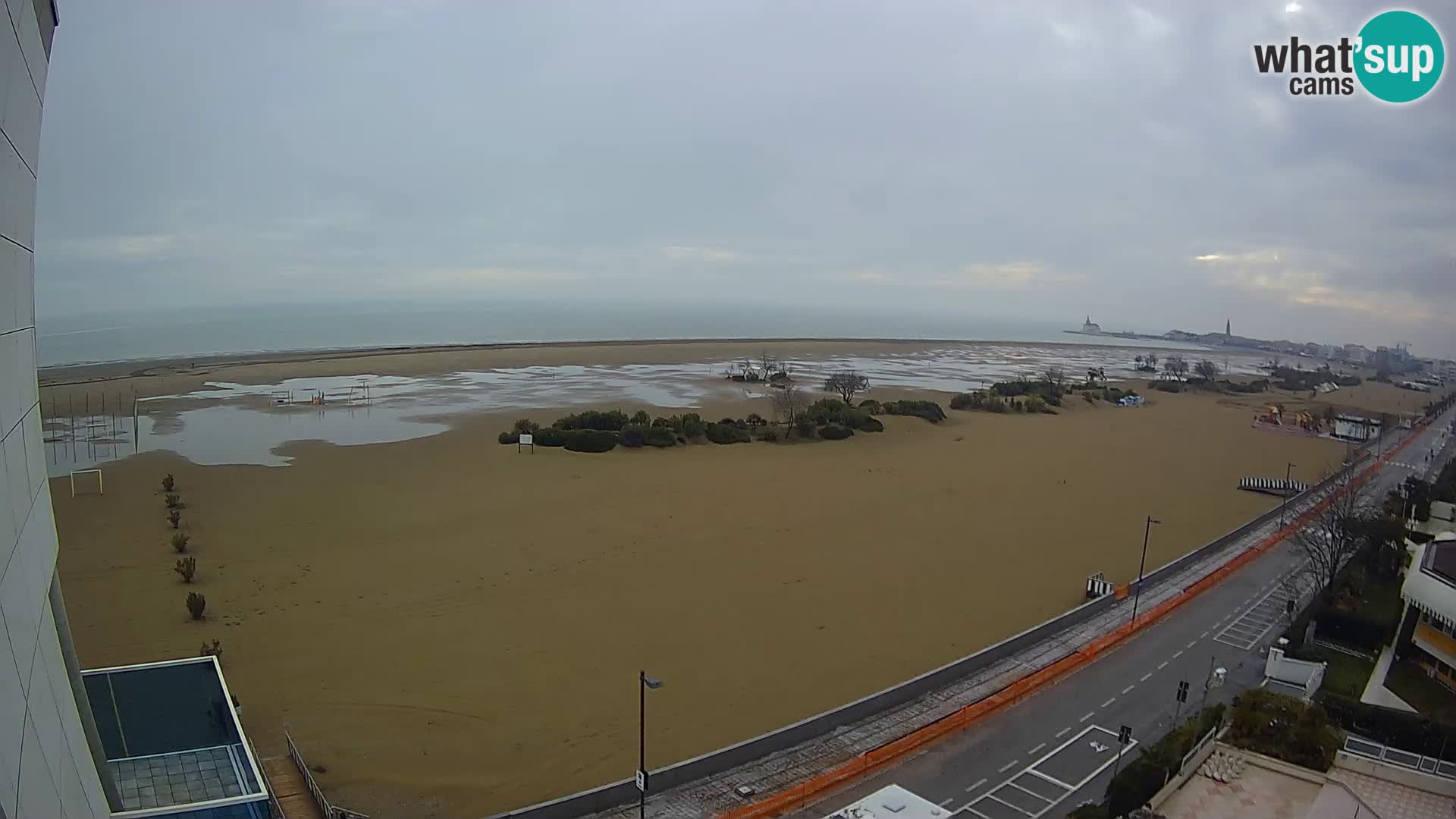Hotel Panoramic dal vivo Caorle spiaggia Levante webcam