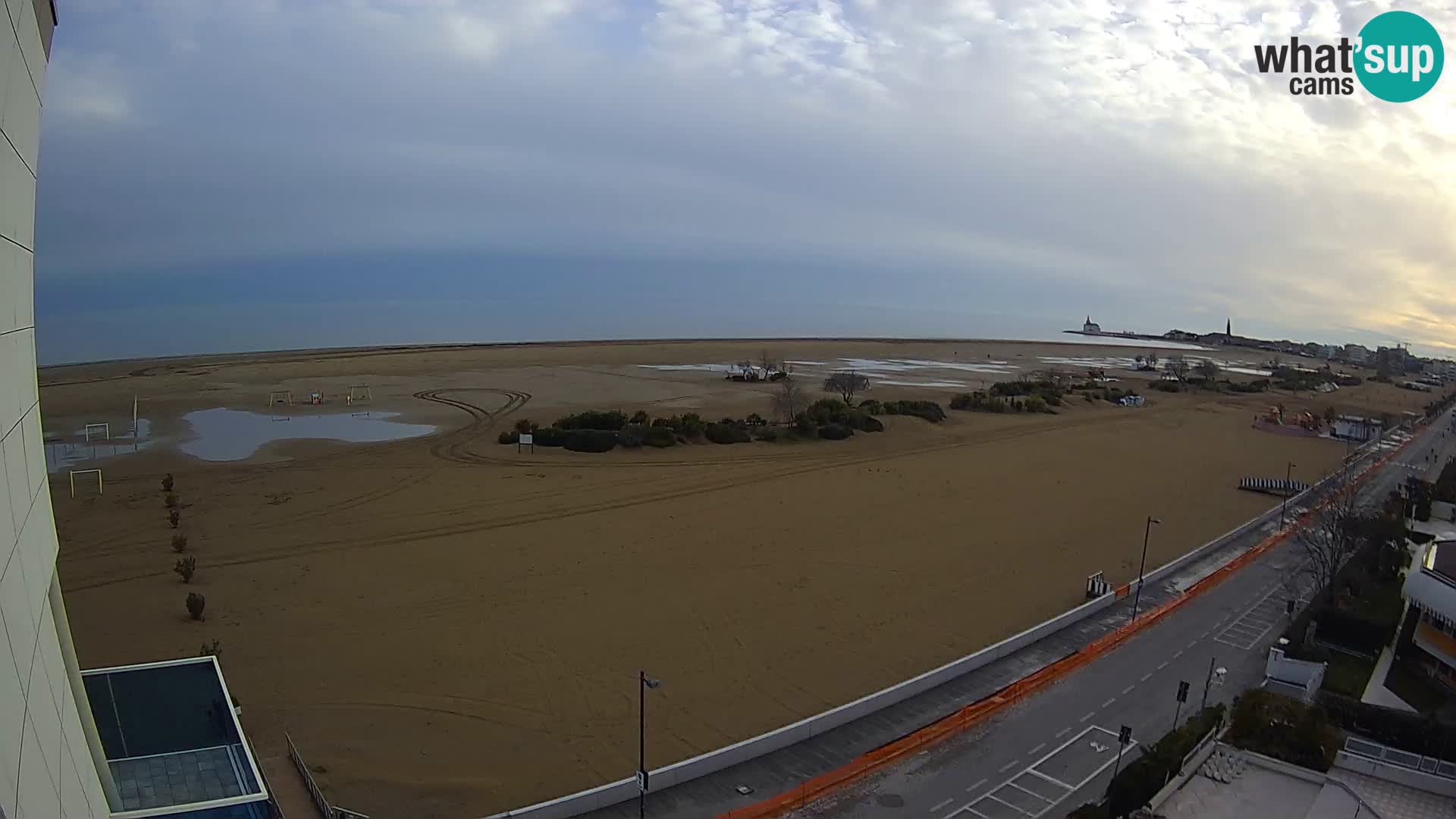 Hotel Panoramic u živo Caorle plaža Levante web kamera – Italija