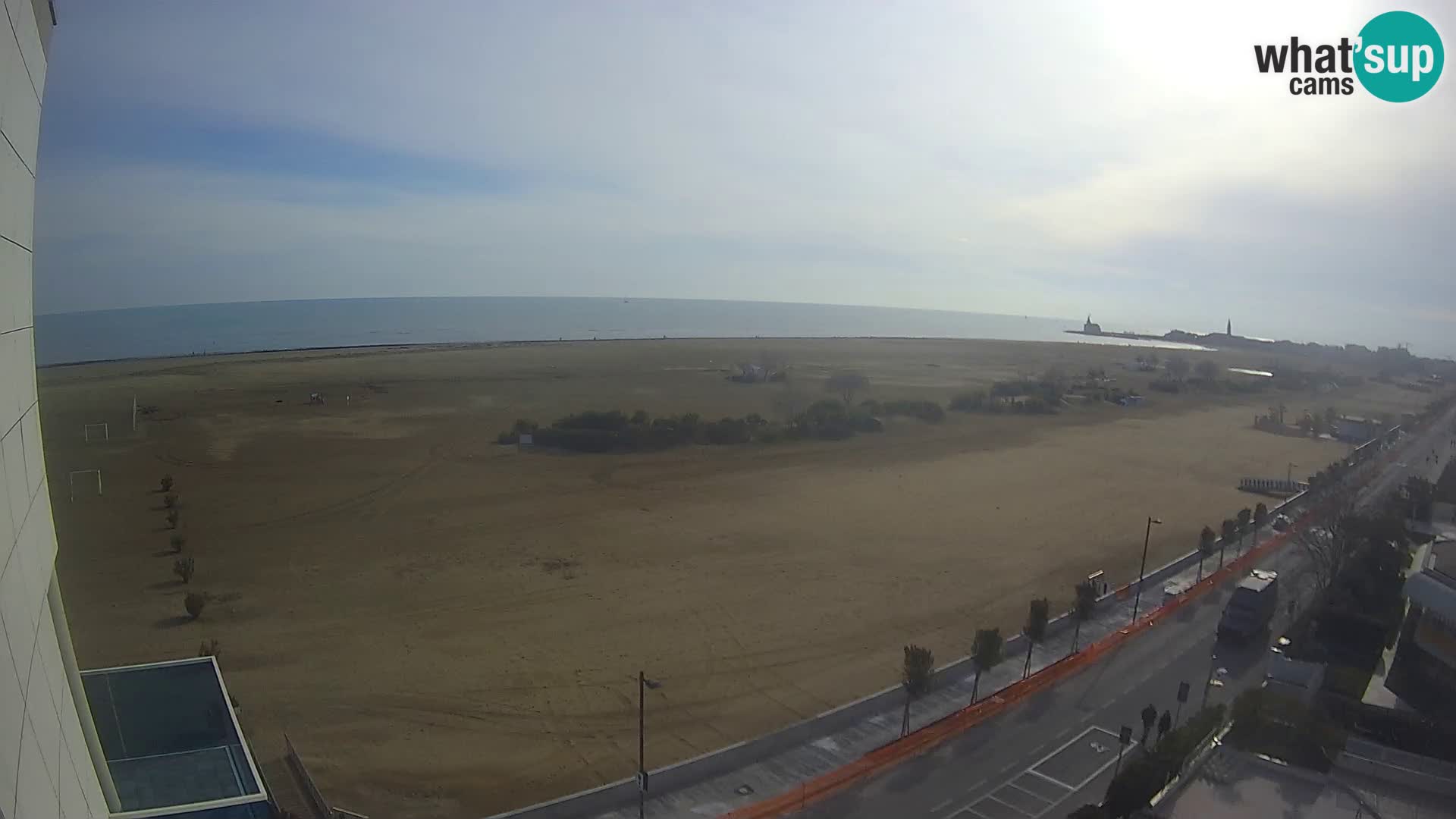 Hotel Panoramic v živo Caorle plaža Levante spletna kamera – Italija