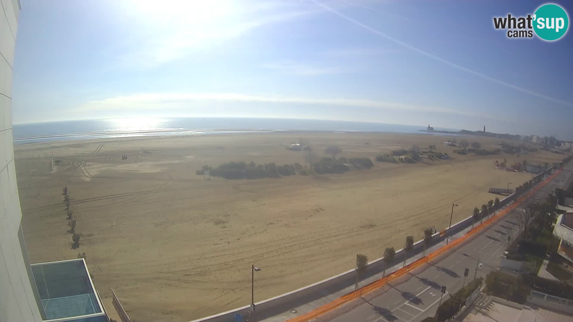 Hotel Panoramic dal vivo Caorle spiaggia Levante webcam