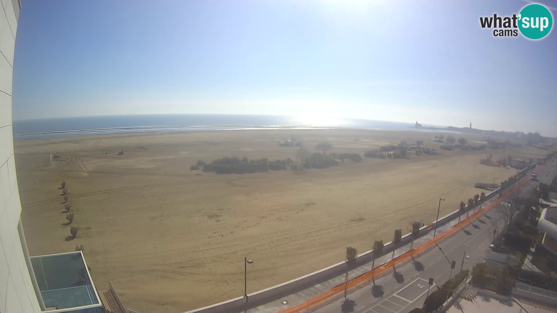 Hotel Panoramic u živo Caorle plaža Levante web kamera – Italija