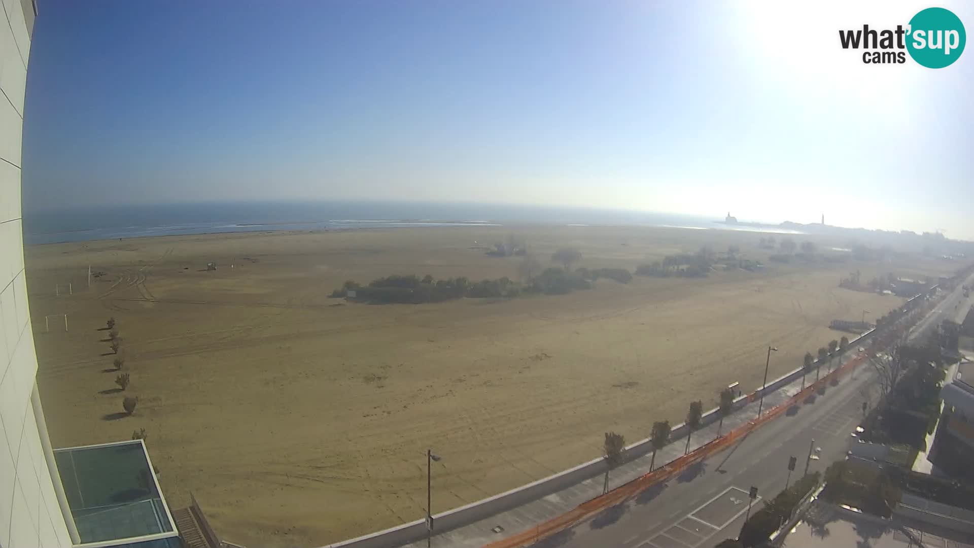 Hotel Panoramic u živo Caorle plaža Levante web kamera – Italija