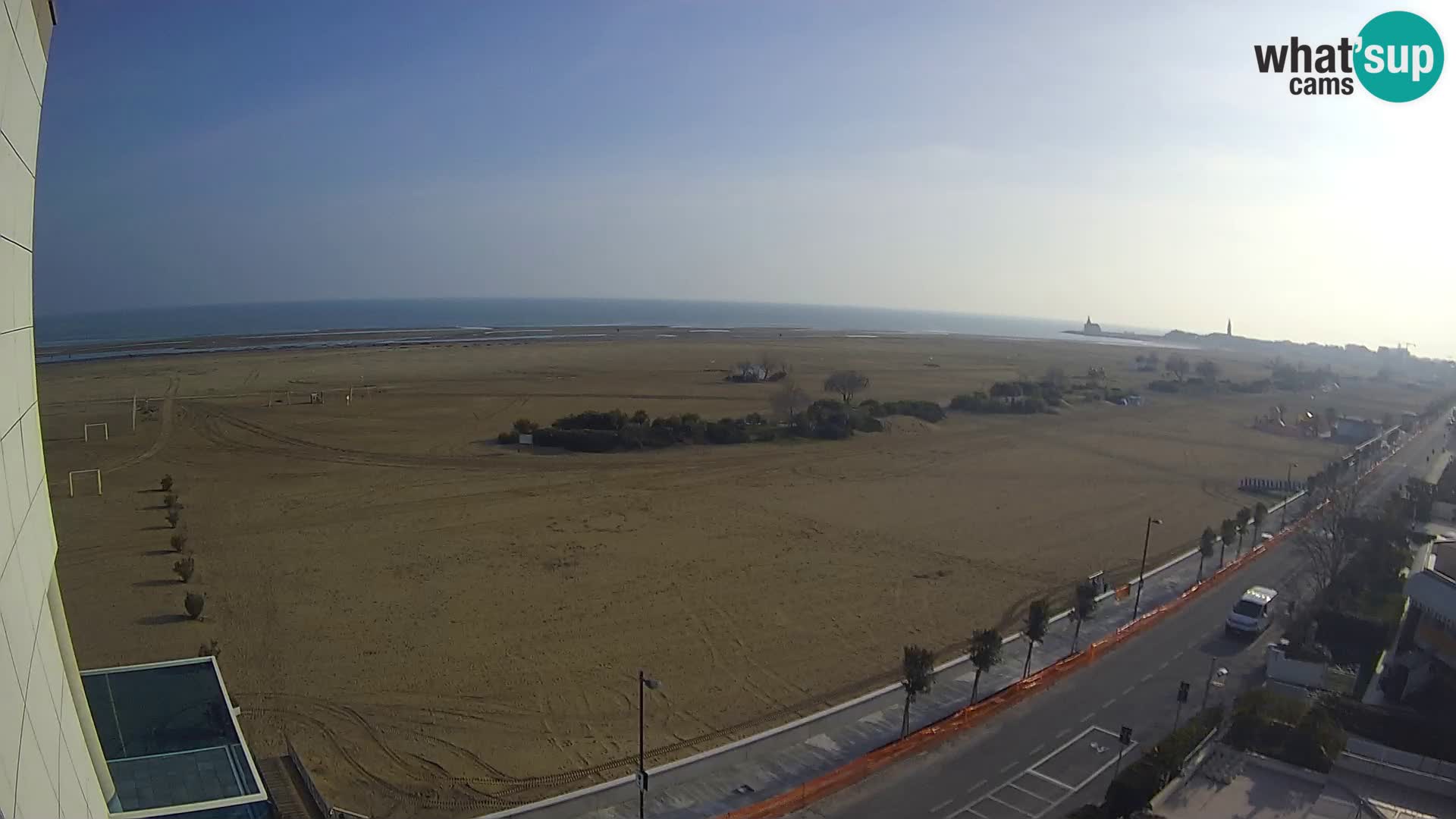 Hotel Panoramic u živo Caorle plaža Levante web kamera – Italija