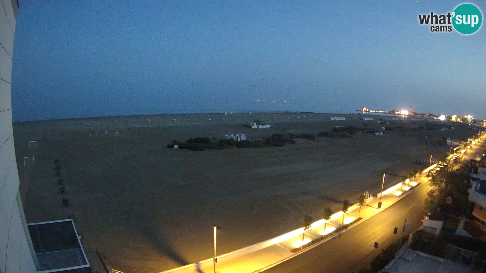 Hotel Panoramic dal vivo Caorle spiaggia Levante webcam