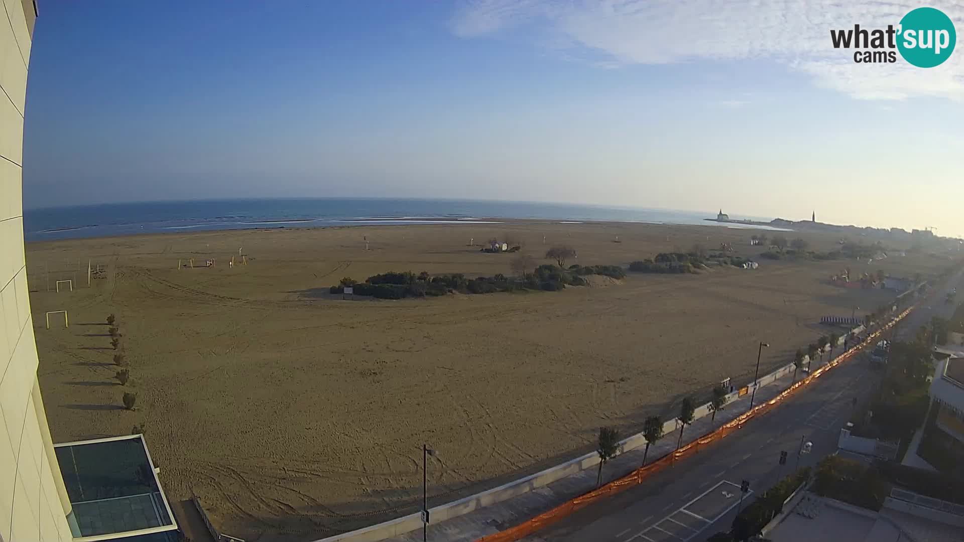 Hotel Panoramic u živo Caorle plaža Levante web kamera – Italija