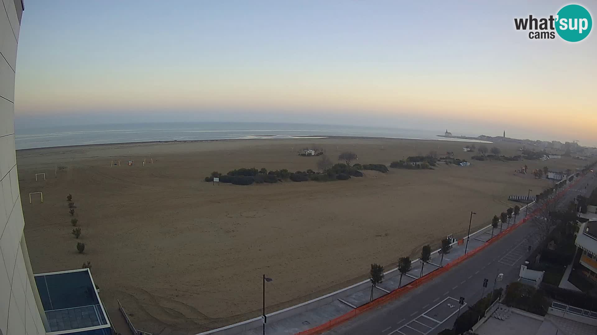 Hotel Panoramic u živo Caorle plaža Levante web kamera – Italija