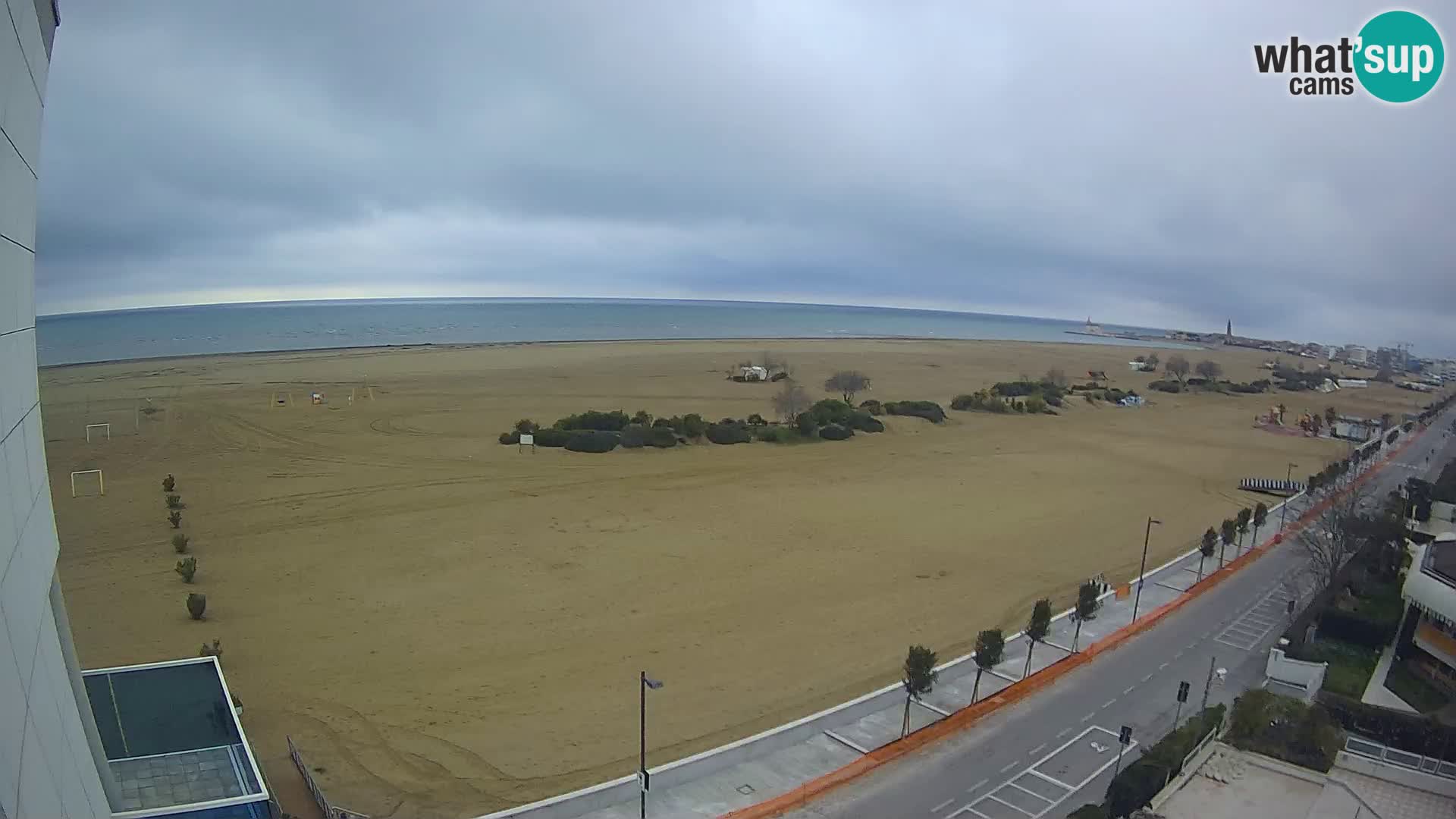 Hotel Panoramic u živo Caorle plaža Levante web kamera – Italija