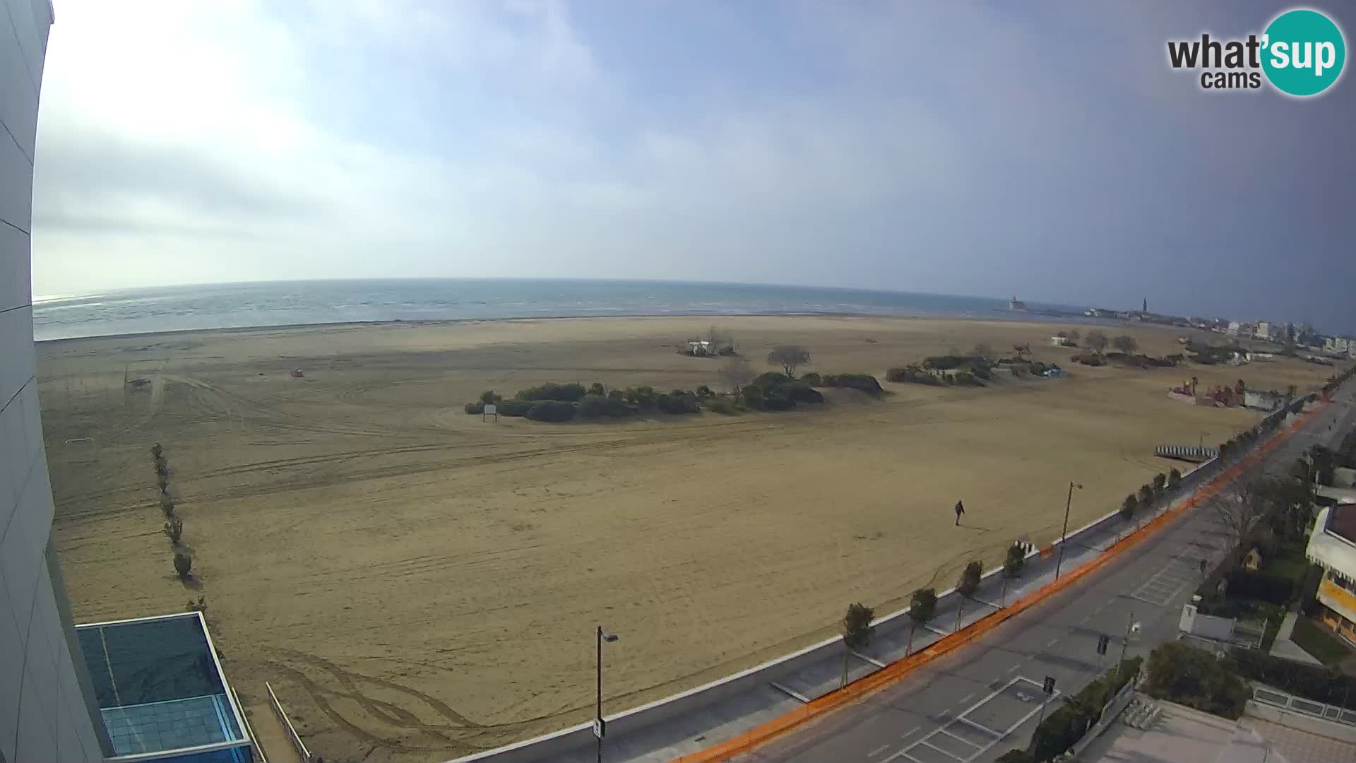 Hotel Panoramic u živo Caorle plaža Levante web kamera – Italija