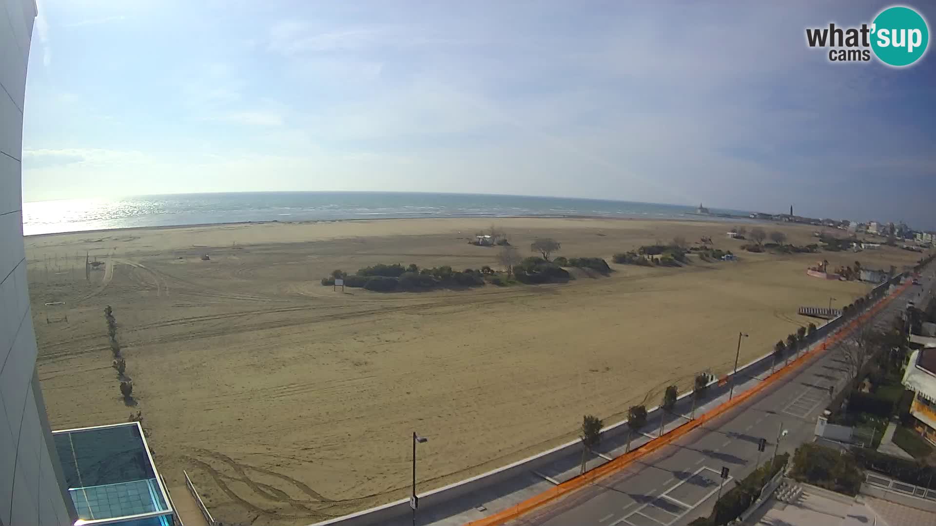 Hotel Panoramic u živo Caorle plaža Levante web kamera – Italija