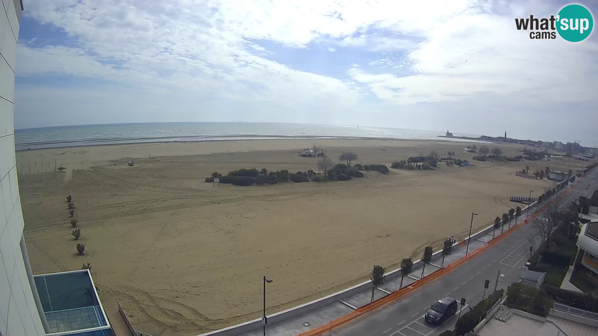 Hotel Panoramic u živo Caorle plaža Levante web kamera – Italija