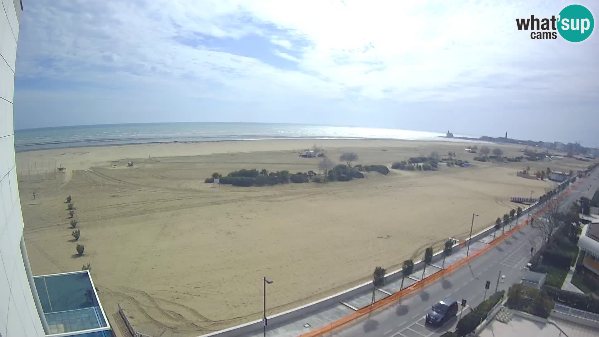 Hotel Panoramic u živo Caorle plaža Levante web kamera – Italija