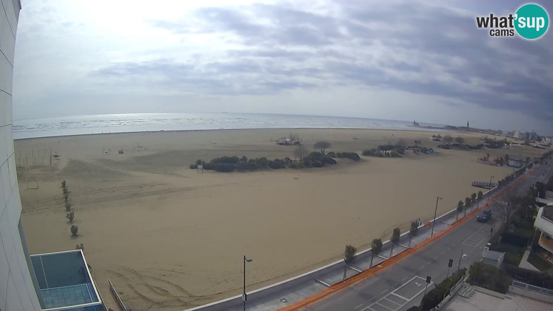 Hotel Panoramic u živo Caorle plaža Levante web kamera – Italija