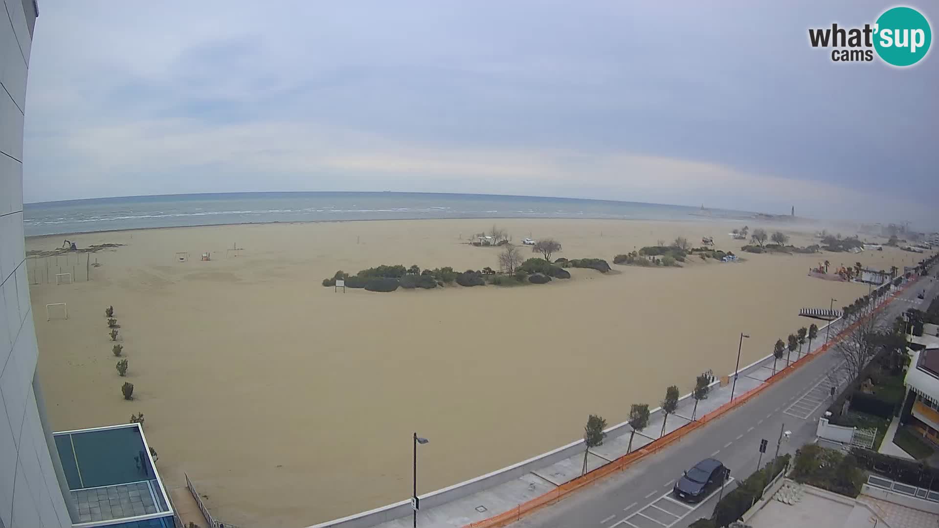 Hotel Panoramic u živo Caorle plaža Levante web kamera – Italija