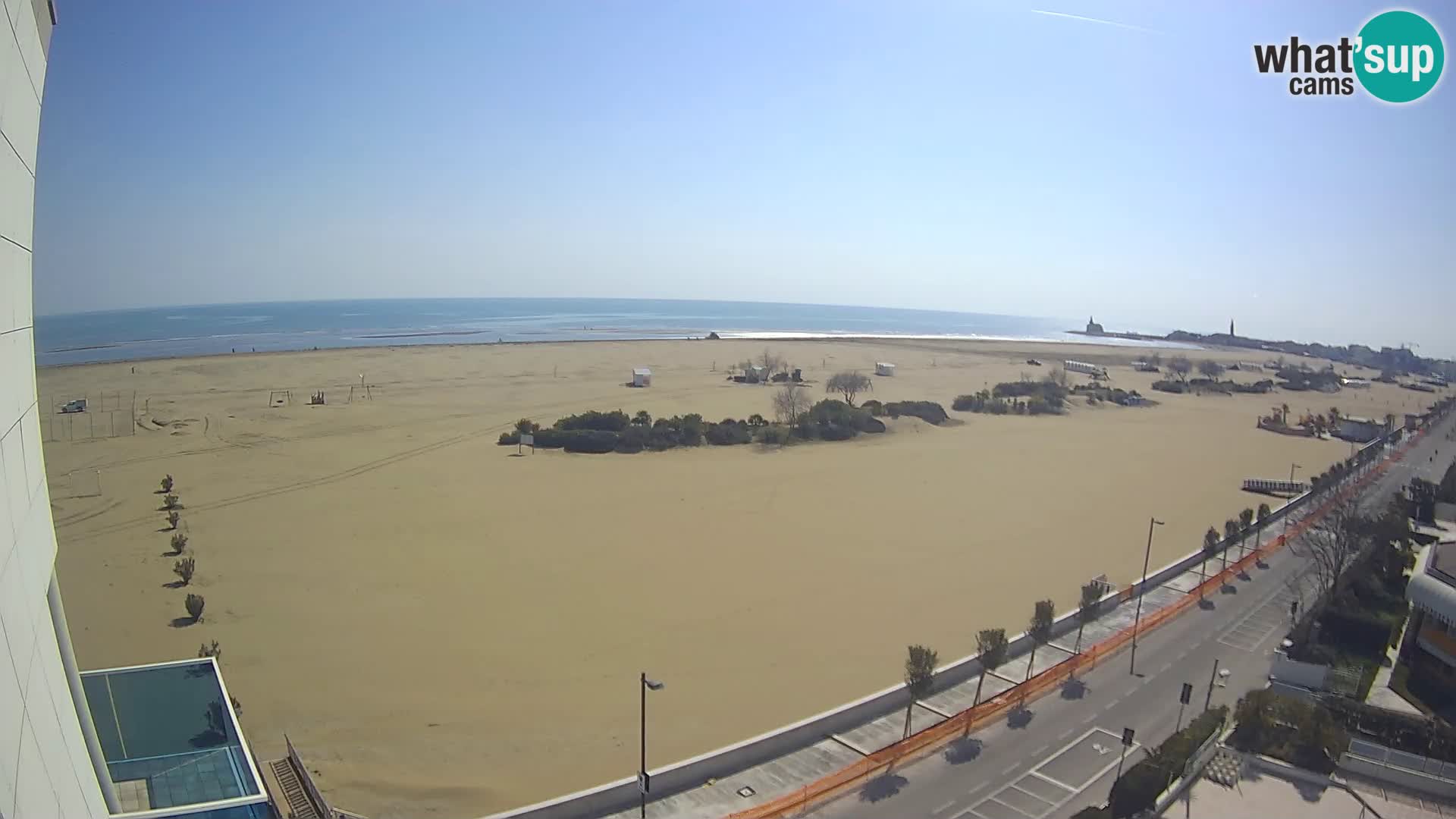 Hotel Panoramic u živo Caorle plaža Levante web kamera – Italija