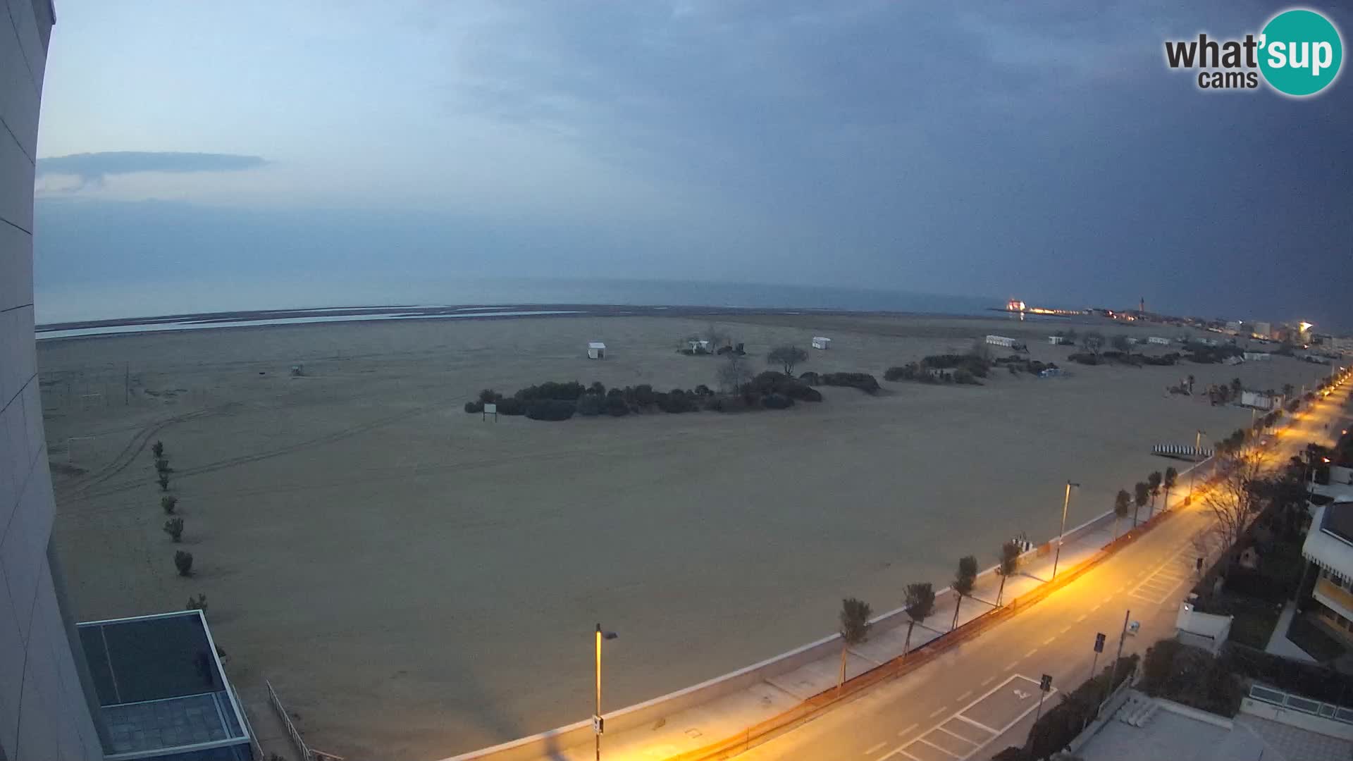 Hotel Panoramic u živo Caorle plaža Levante web kamera – Italija