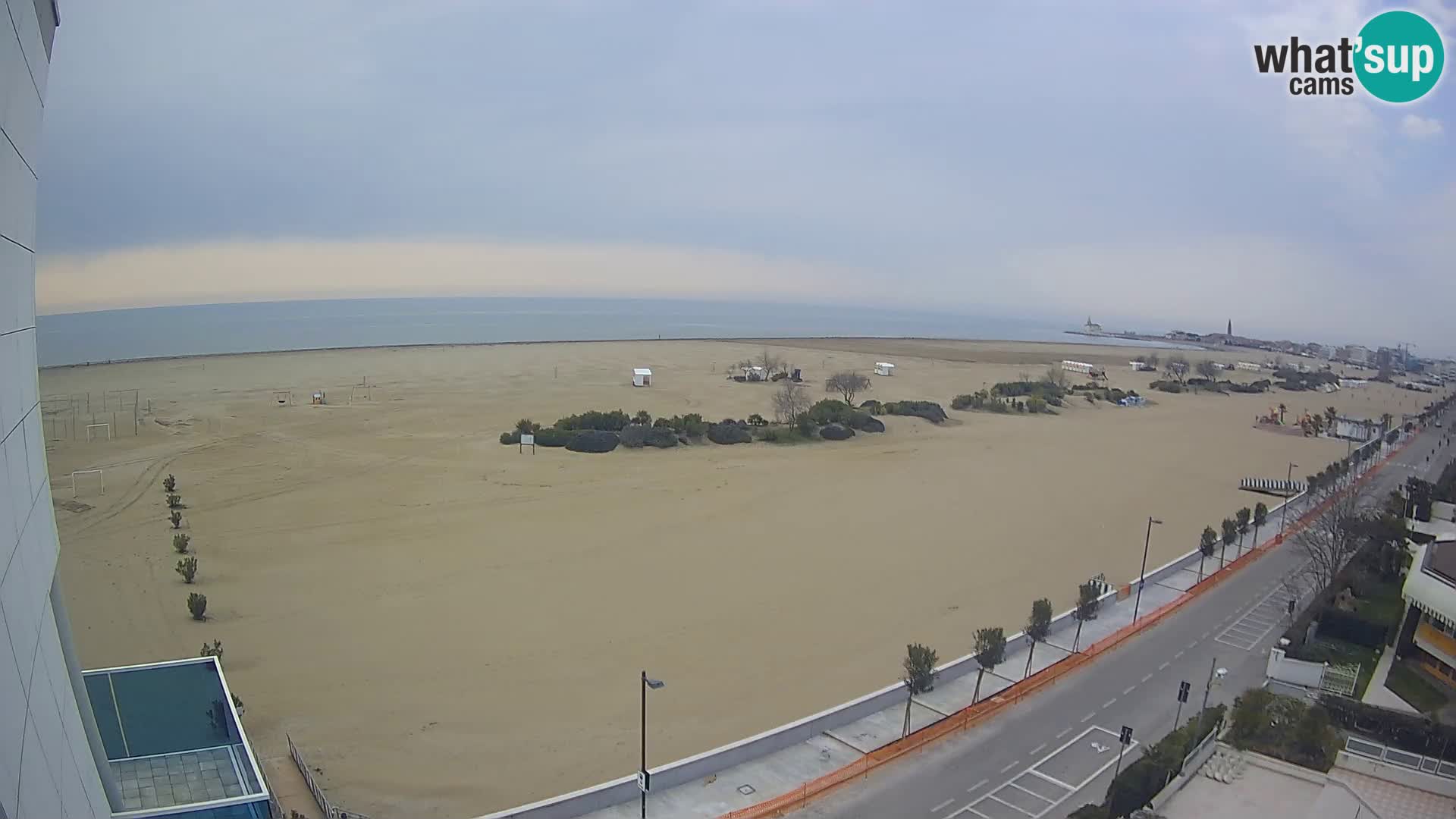 Hotel Panoramic u živo Caorle plaža Levante web kamera – Italija