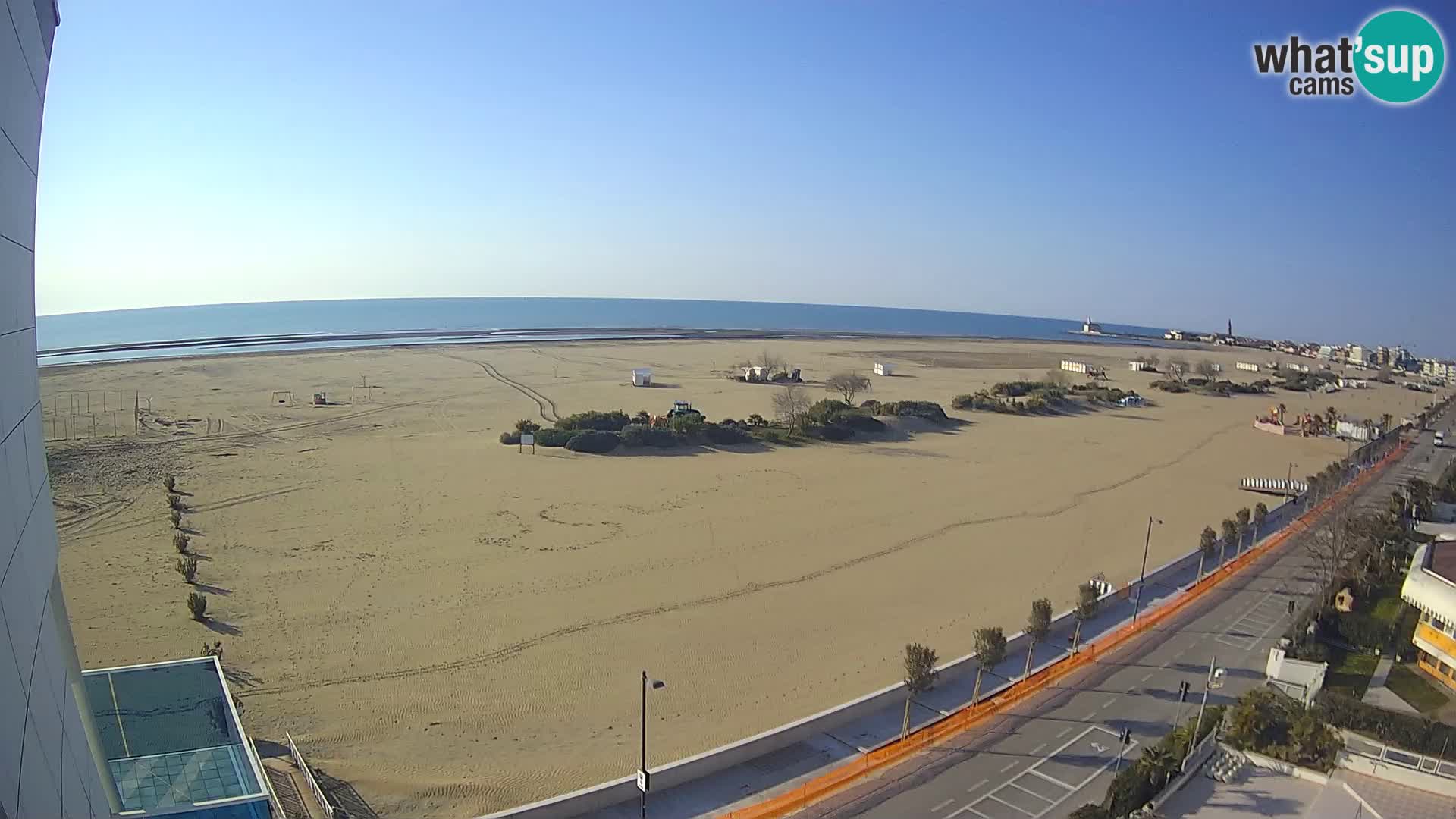 Hotel Panoramic en vivo Caorle playa Levante webcam – Italia