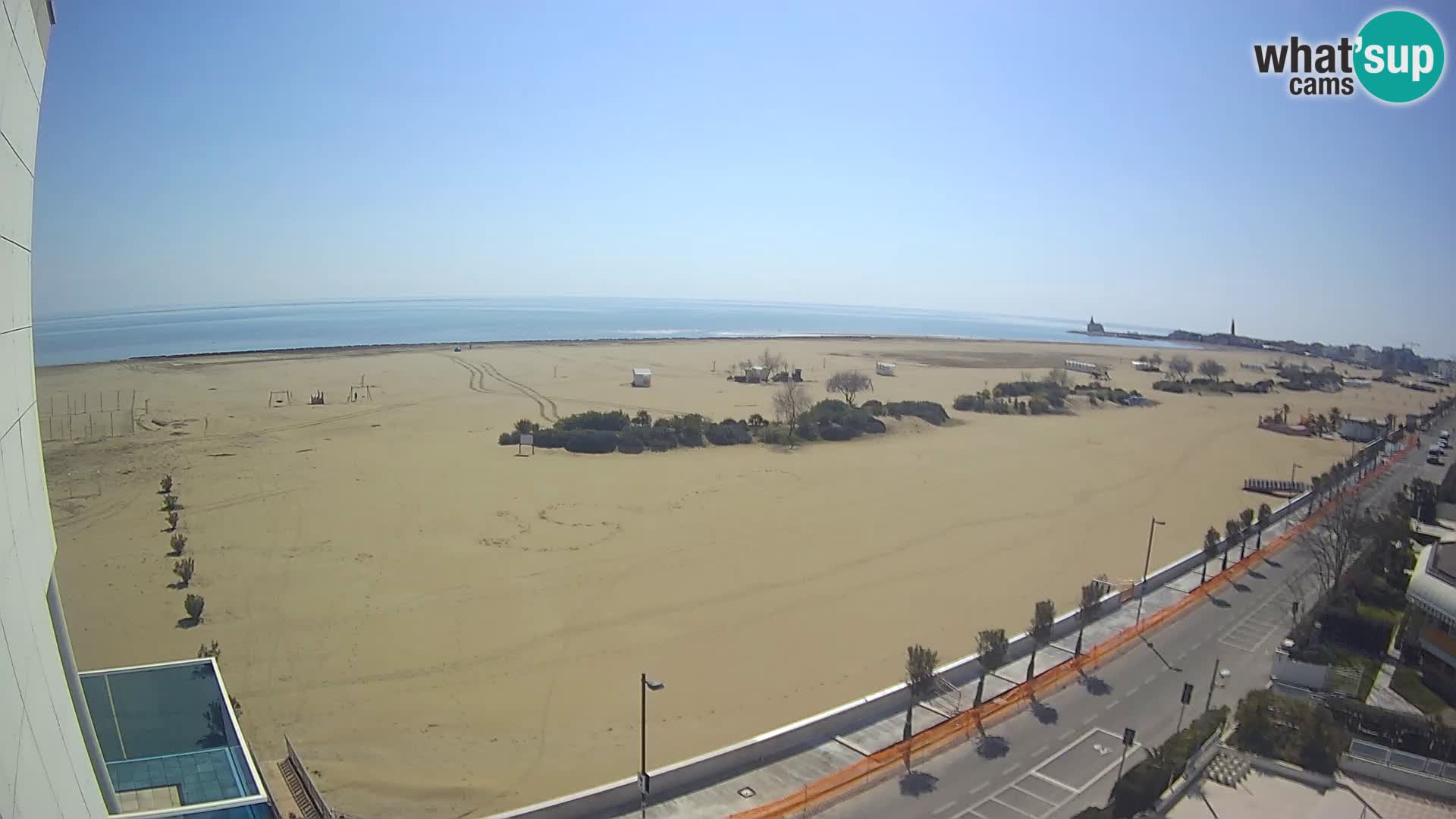 Hotel Panoramic en vivo Caorle playa Levante webcam – Italia