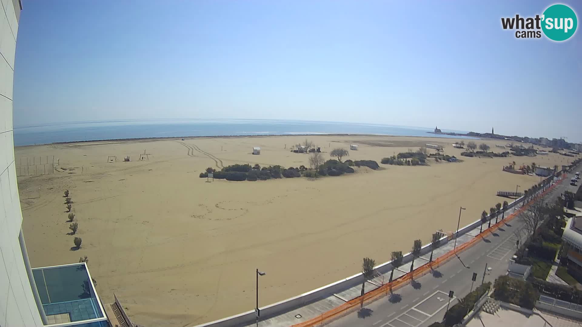Hotel Panoramic en vivo Caorle playa Levante webcam – Italia