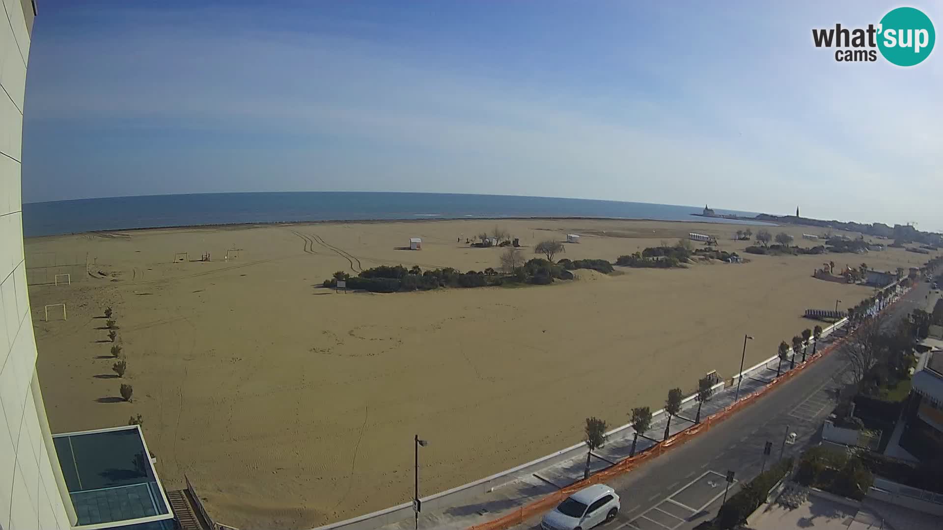 Hotel Panoramic u živo Caorle plaža Levante web kamera – Italija