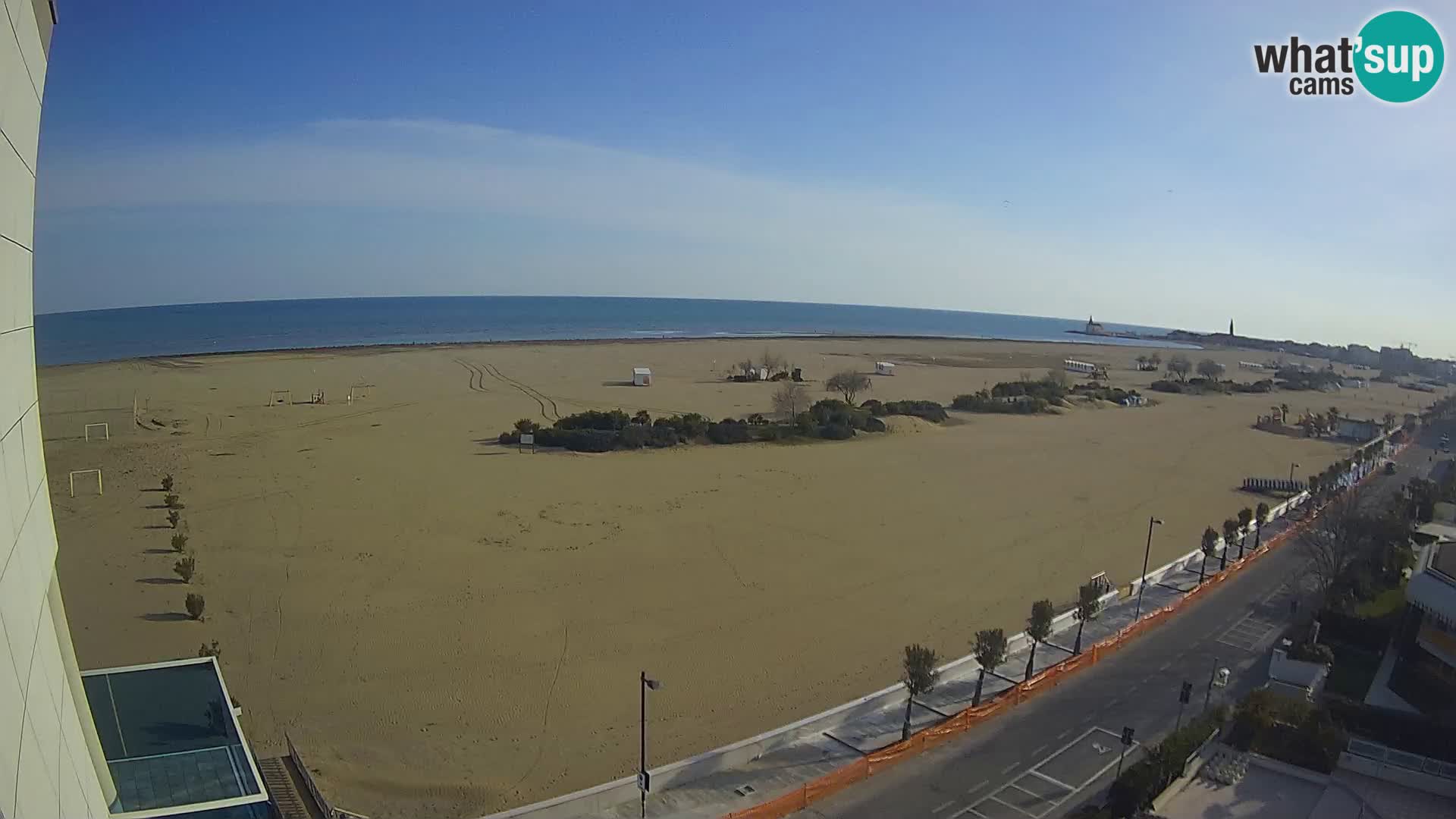 Hotel Panoramic u živo Caorle plaža Levante web kamera – Italija