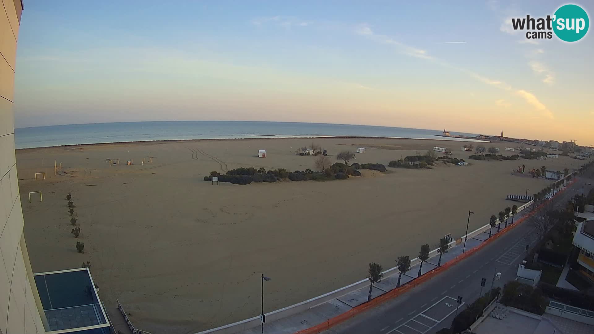 Hotel Panoramic dal vivo Caorle spiaggia Levante webcam